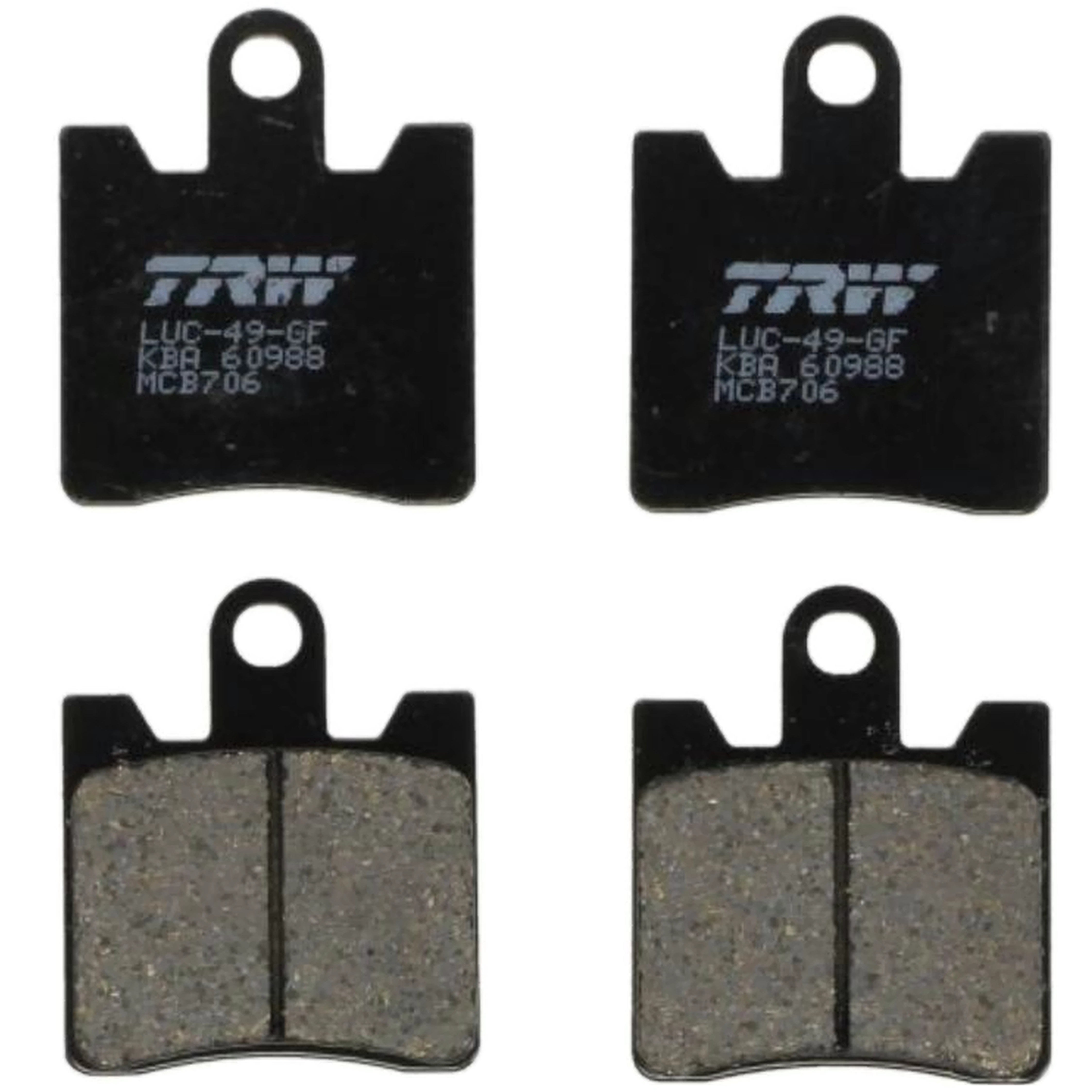 TRW MCB706 Bremsbeläge vorne für Yamaha FJR1300 A AS XV1900 A Midnight Star