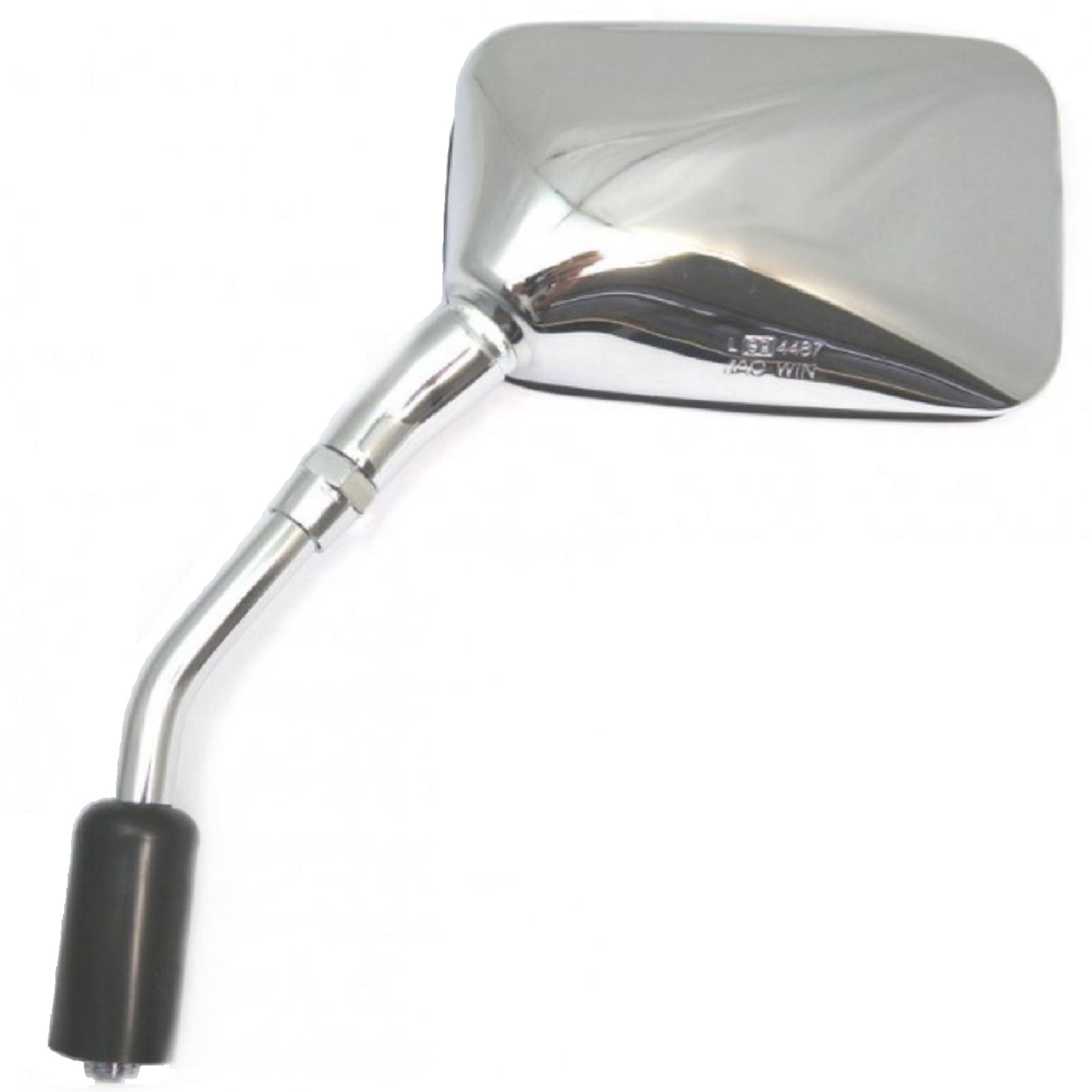 Spiegelpaar für Honda NTV 650 1988-1997 aus Stahl in chrom mit M10 Rechtsgewinde e-geprüft