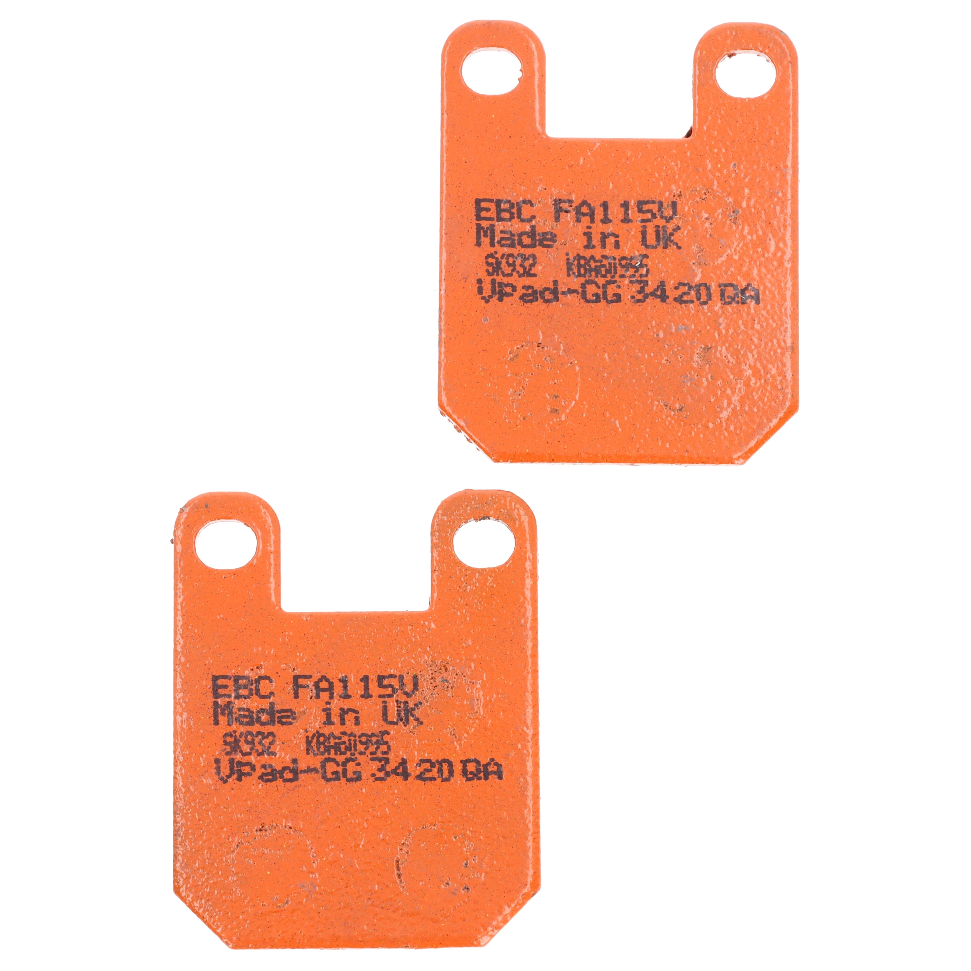 EBC Bremsbeläge FA115V für Gas Gas Pampera 2T MX 65 TX Contact Cadet Boy