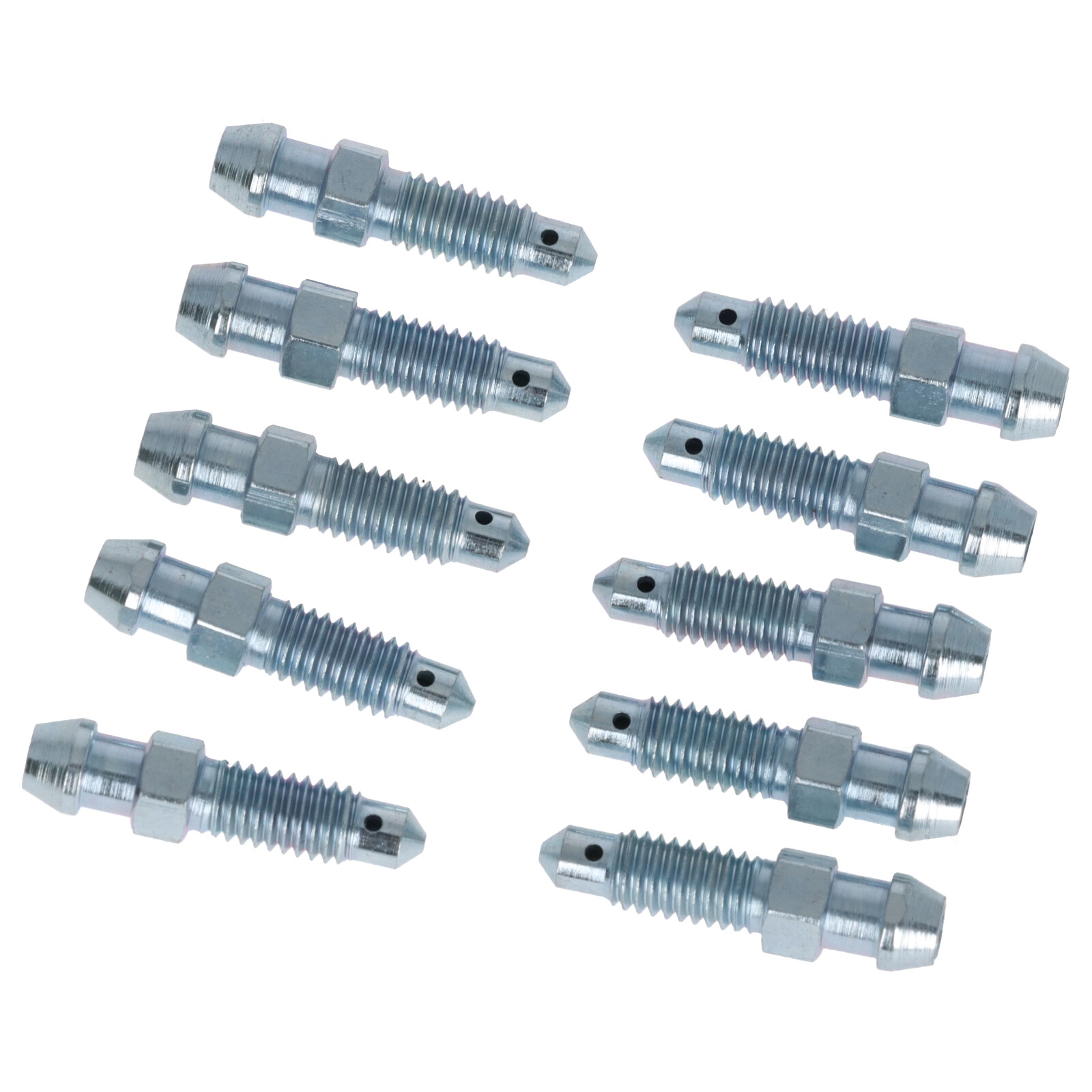 10x Quick Brake Bremssattel Entlüfterschraube Entlüftungsventile M6x1.00x29 mm SW7