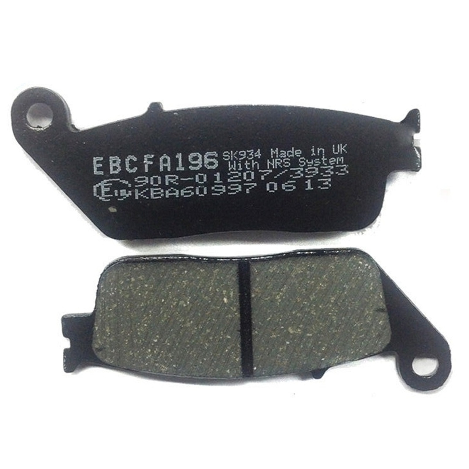 Bremsbeläge SET Vorne + Hinten für Daelim Roadwin (VJ125) 04-09 FA197 + FA196