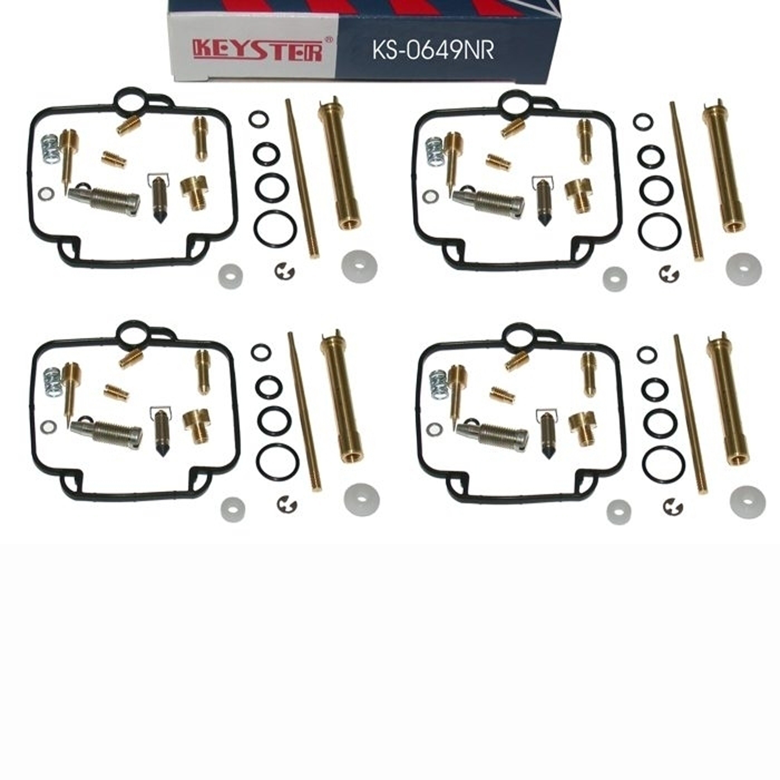 Keyster KS-0649NR Vergaser Reparatursatz komplett für Suzuki GSX750 F GR78A 1989-1996