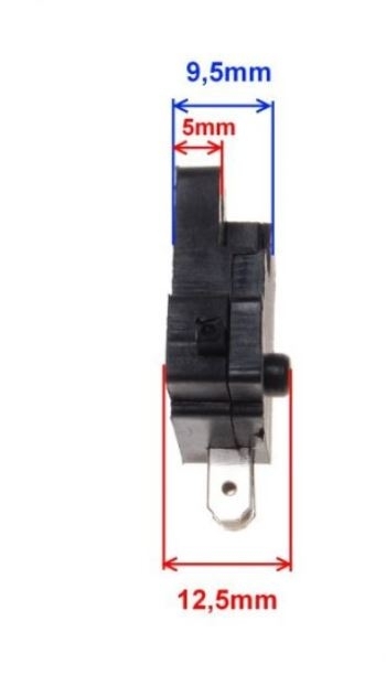 Bremslichtschalter rechts für China Roller Jack Fox Rex RS Benzhou Flex Tech