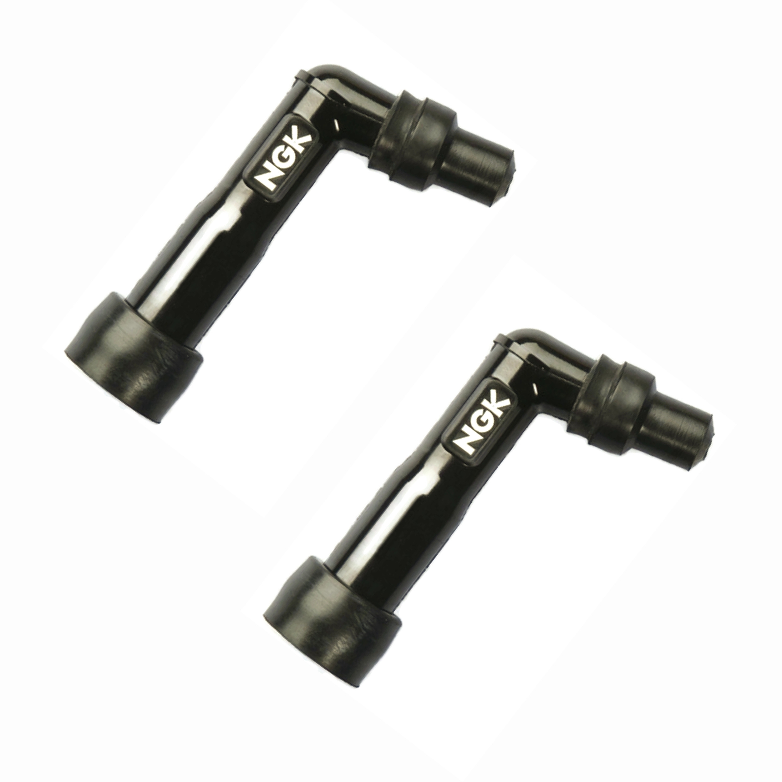 2x NGK Zündkerzenstecker XD05F 8072 10-12mm M4 für Honda Kawasaki Suzuki Yamaha