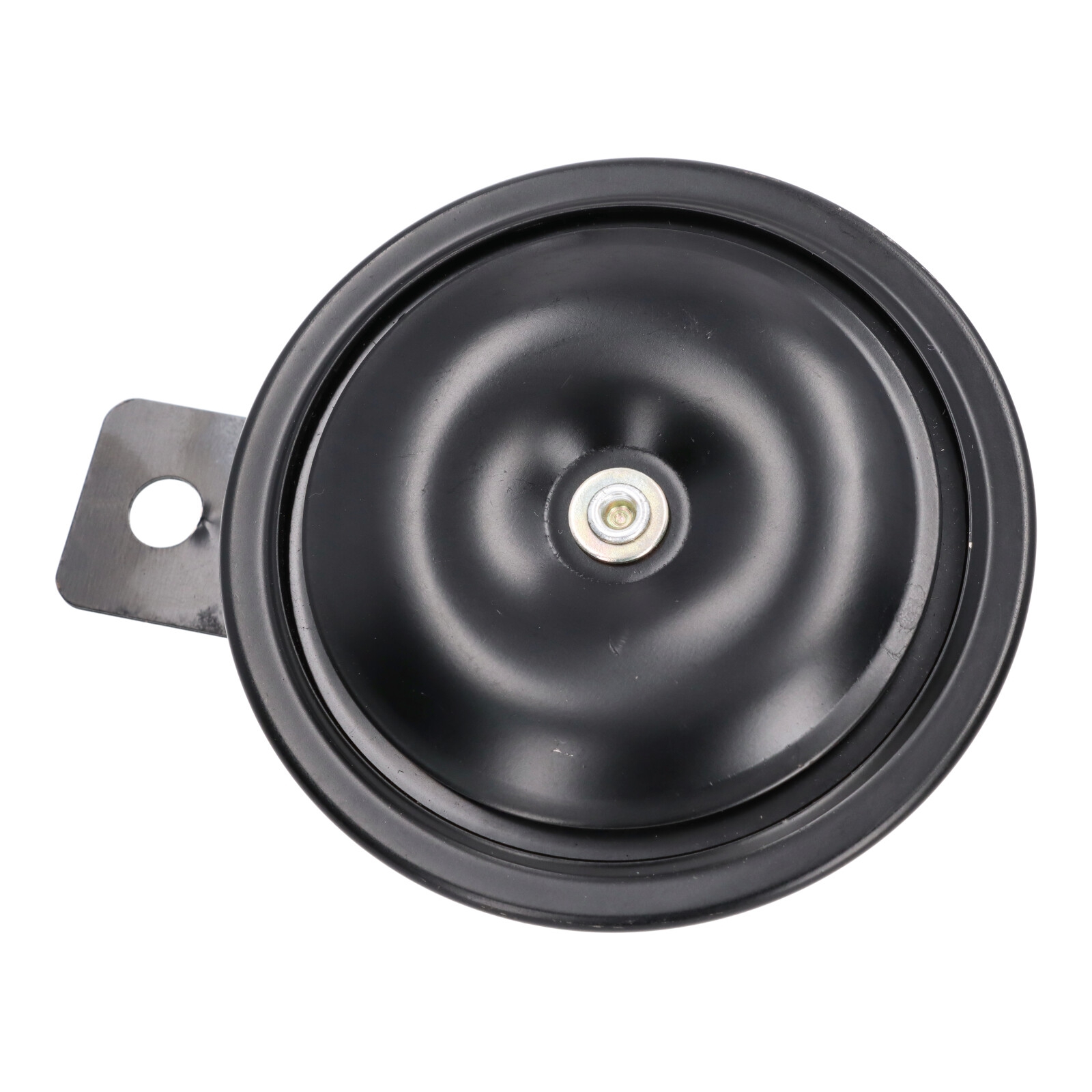 Motorrad Hupe schwarz, 6 Volt, 87 mm