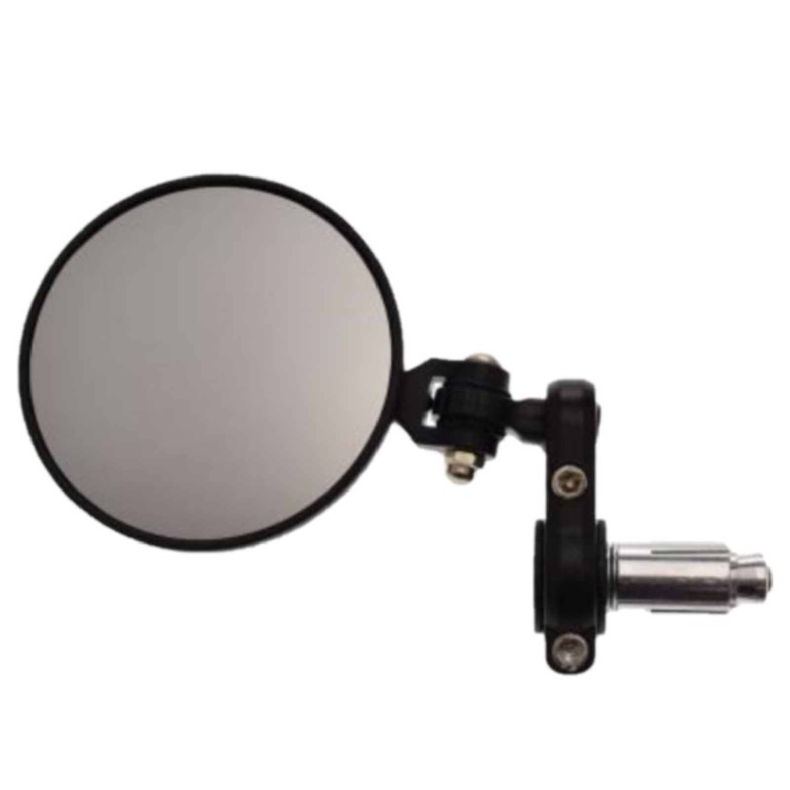 Lenkerendenspiegel Paar passt für viele Fahrzeuge aus Aluminium in schwarz Beidseitig montierbar nicht e-geprüft