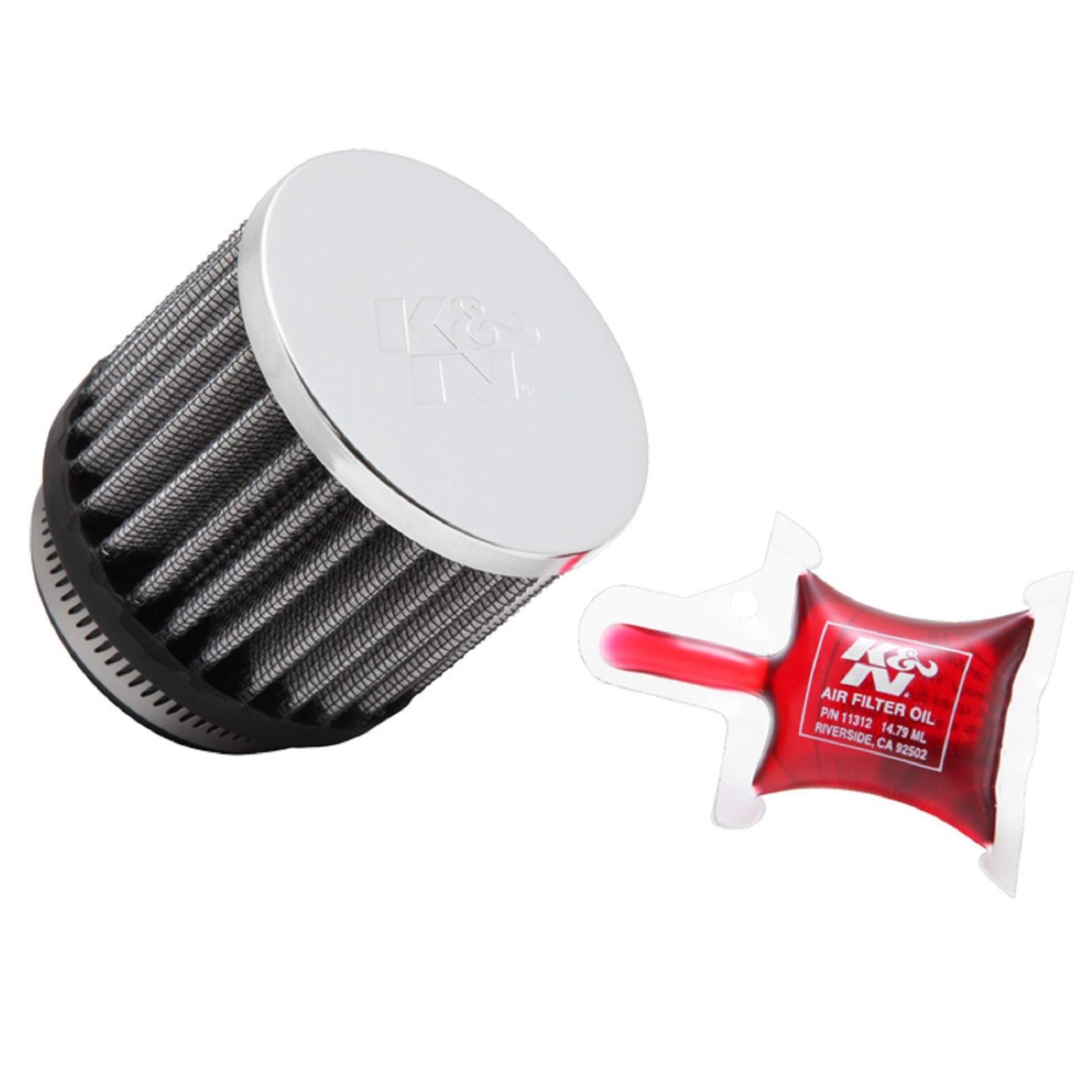 K&N Universalluftfilter Universeller Einsatz Auto Quad Motorrad Maschinen