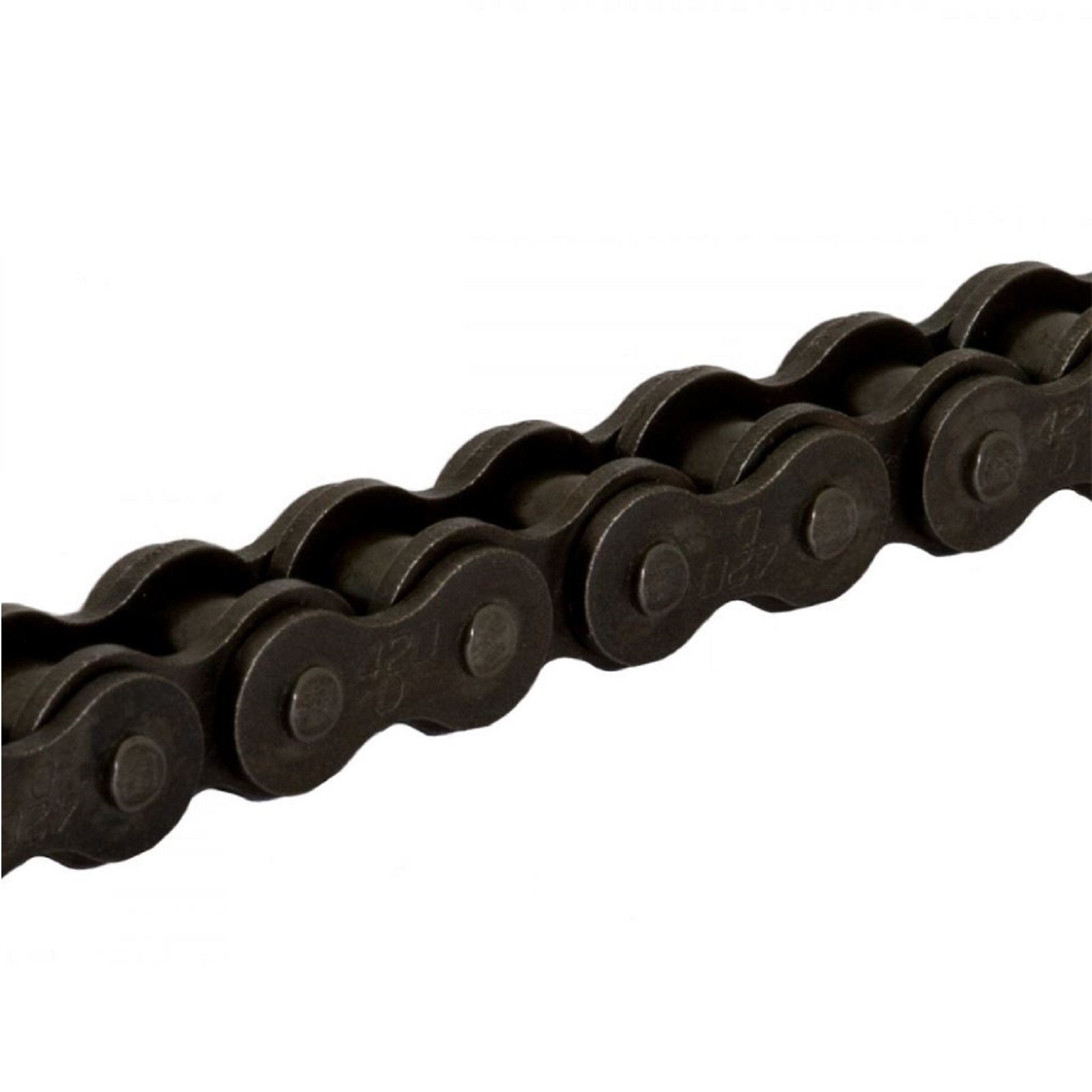 DID Motorrad Standard-Kette offen 420 Teilung 130 Glieder mit Clipschloss