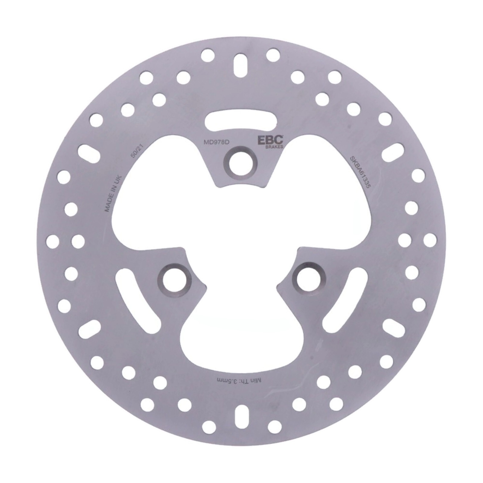 EBC Bremsscheibe MD978D für Peugeot Elyseo 125 150 Elystar 50 Jet Force Satelis