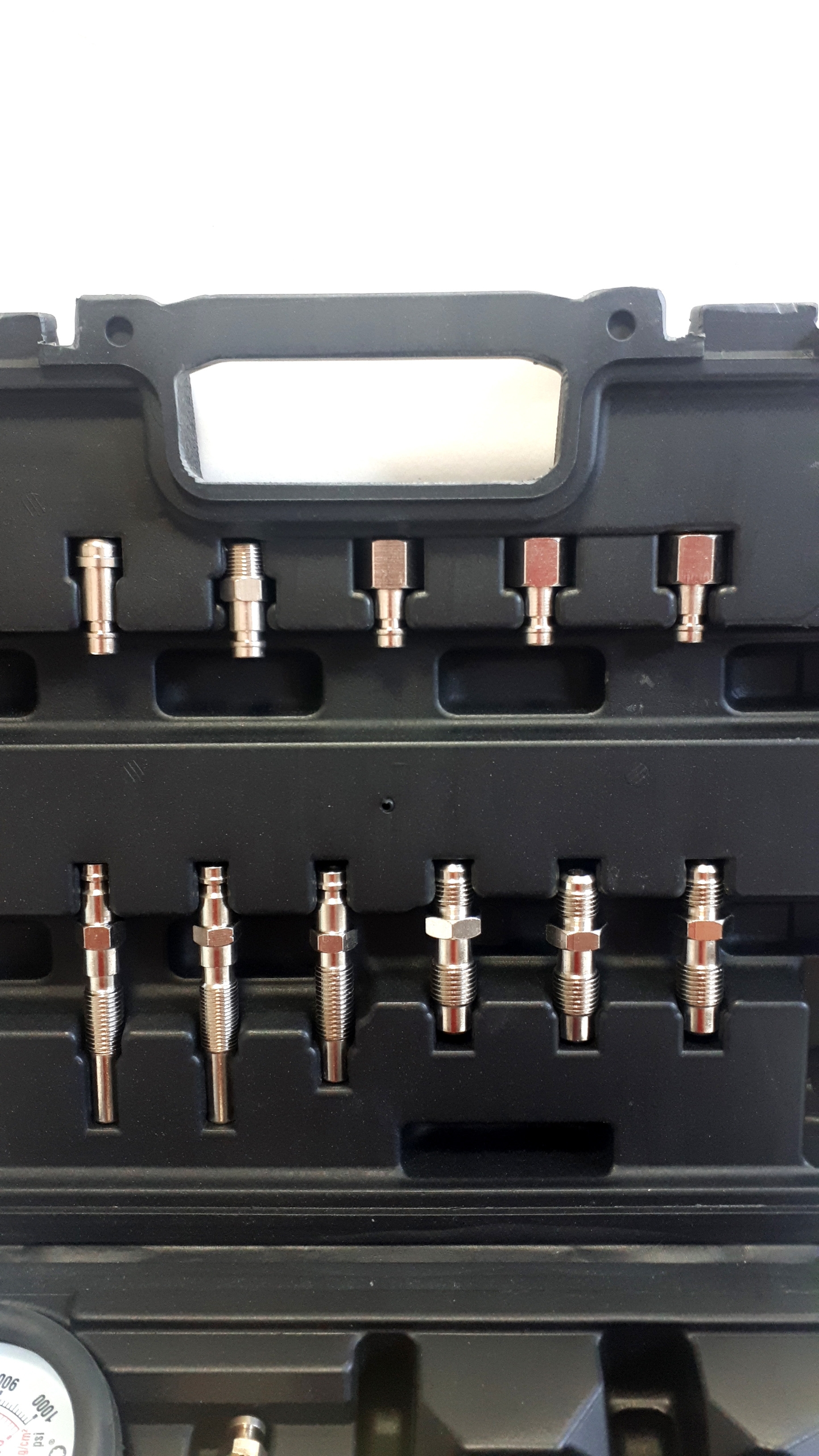 Kompressionstester für Dieselmotoren Druckmanometer Kompressionsprüfer Satz KFZ