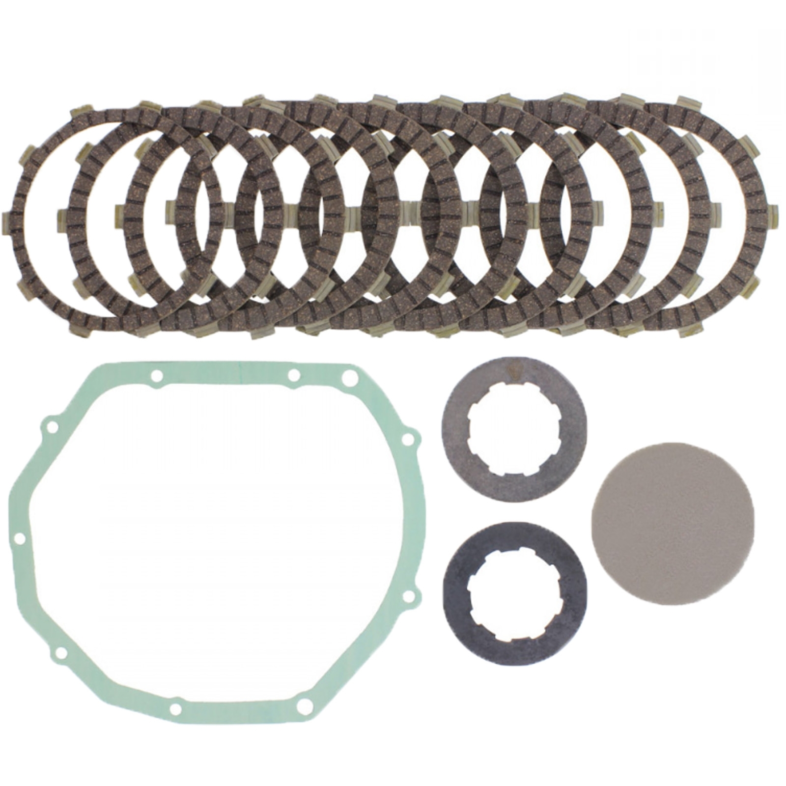 Kupplung für Suzuki Bandit GSF1200 1996 - 2006 EBC Reparatursatz verstärkt + Deckedichtung