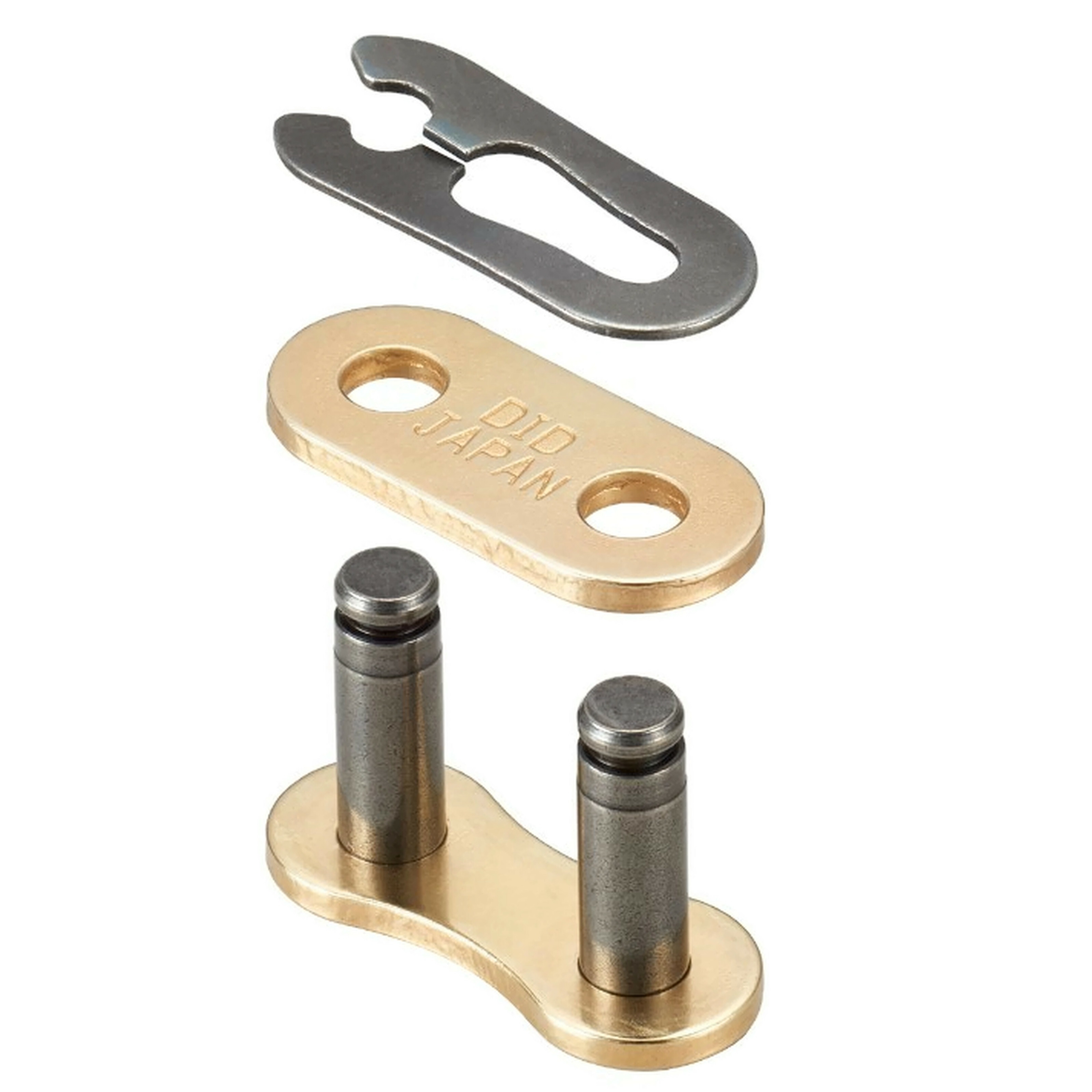 DID Standard-Kette ERT3 gold / gold 520 Teilung 118 Glieder offen mit Clipschloss