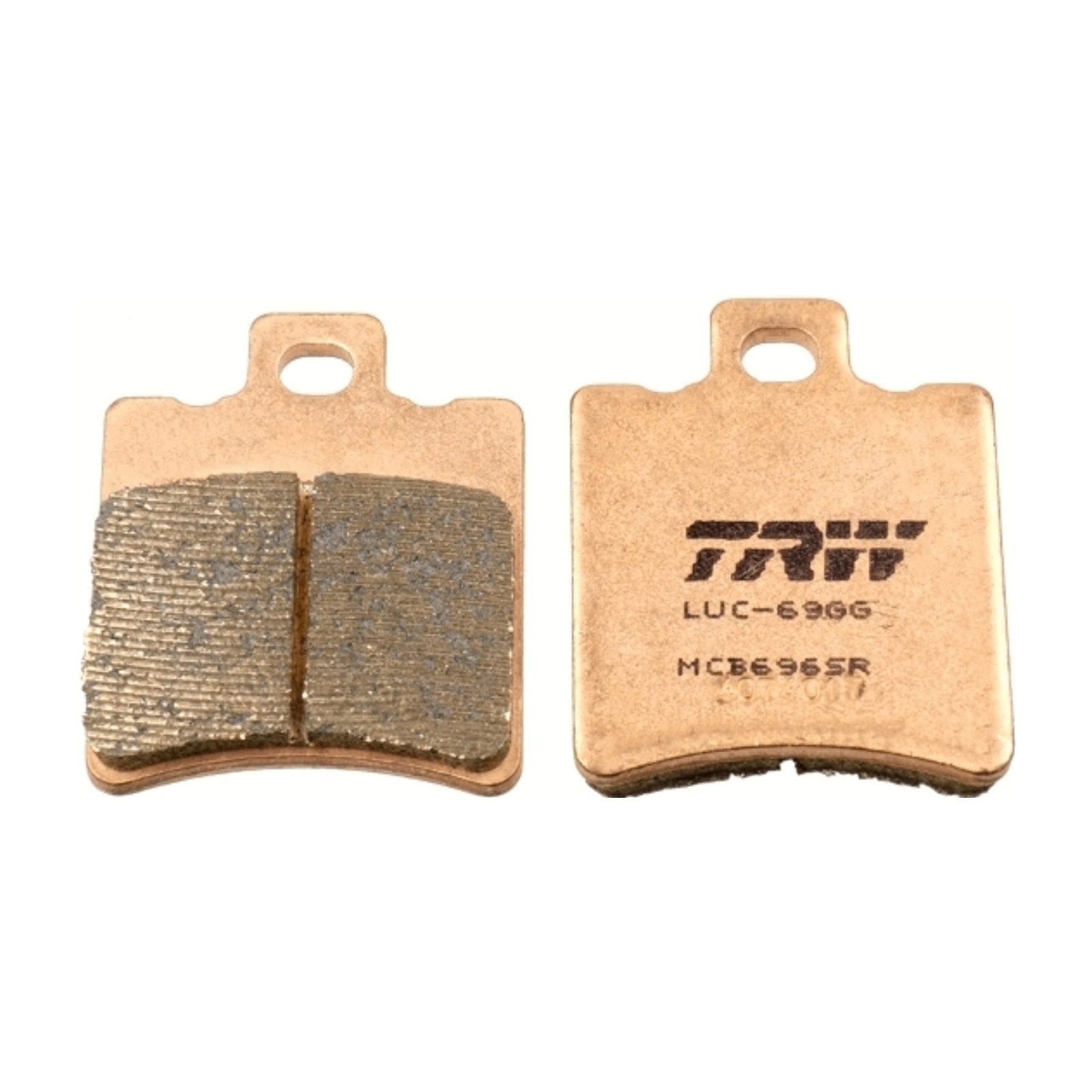 TRW MCB696SR Bremsbeläge für Aprilia Beta Generic Gilera KTM Malaguti MBK Piaggio Roller Rennbelag