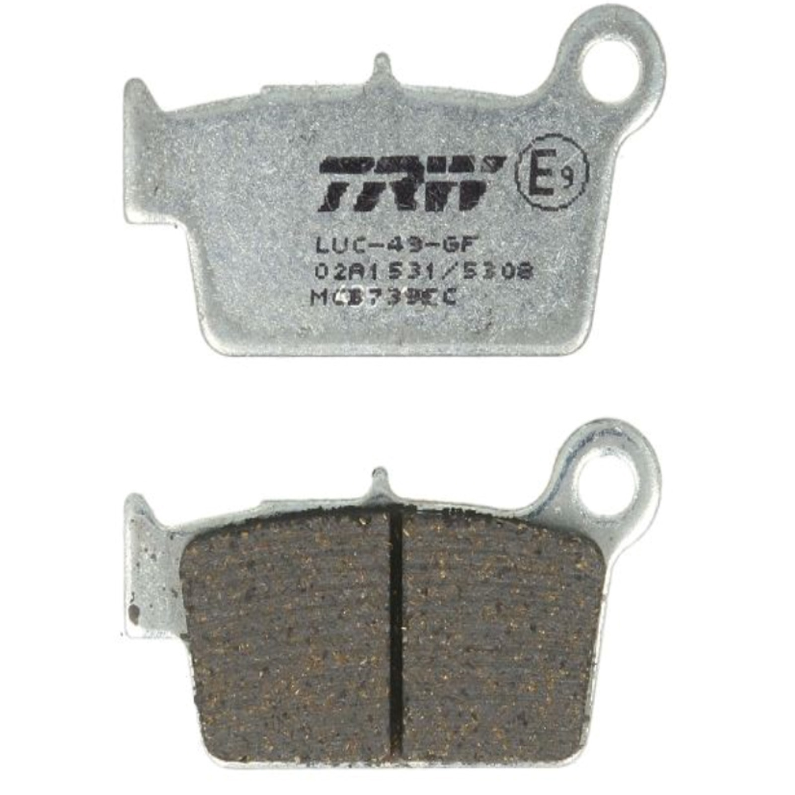 TRW MCB739EC Bremsbeläge hinten für Beta RR Aprilia Kawasaki KX Suzuki RM-Z Yamaha WR YZ