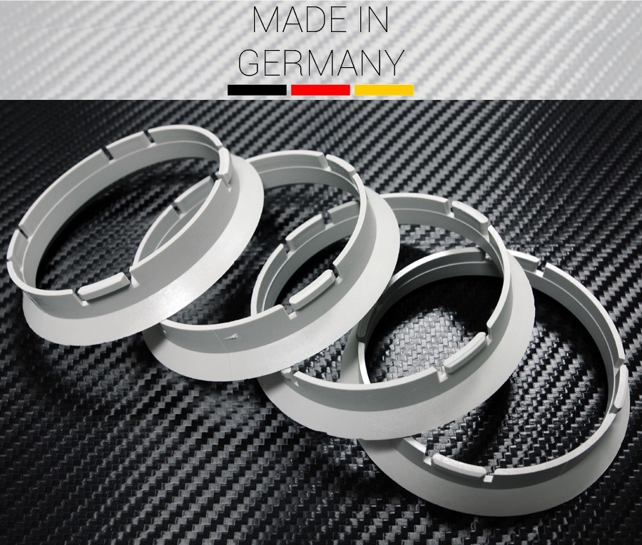 1 X Zentrierring GRAU 63.3 x 60.1mm für Dezent Dotz Enzo Proline Schmidt