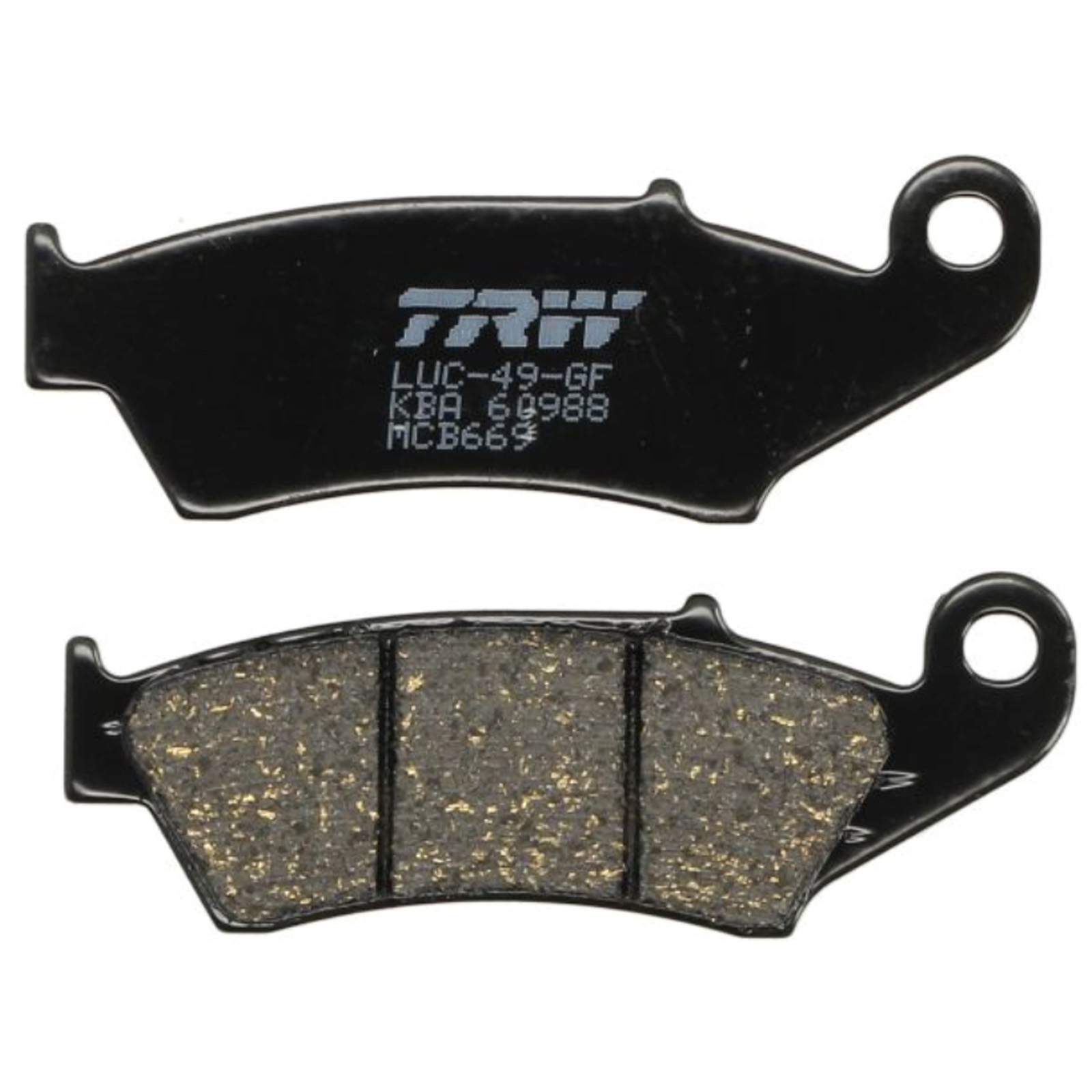 TRW Bremsbelagsatz für Honda Transalp XLV600 V XLV650 V XRV750 Africa Twin vorne+hinten