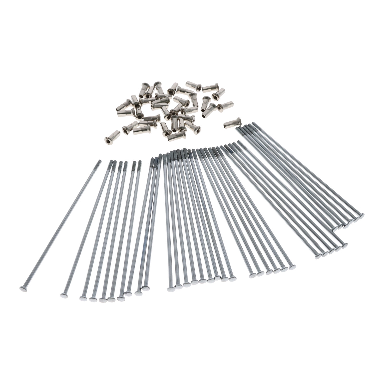 36x Speichen 148/149 mm Speichensatz Nippel verchromt für MZ ETZ 150 250 ES TS