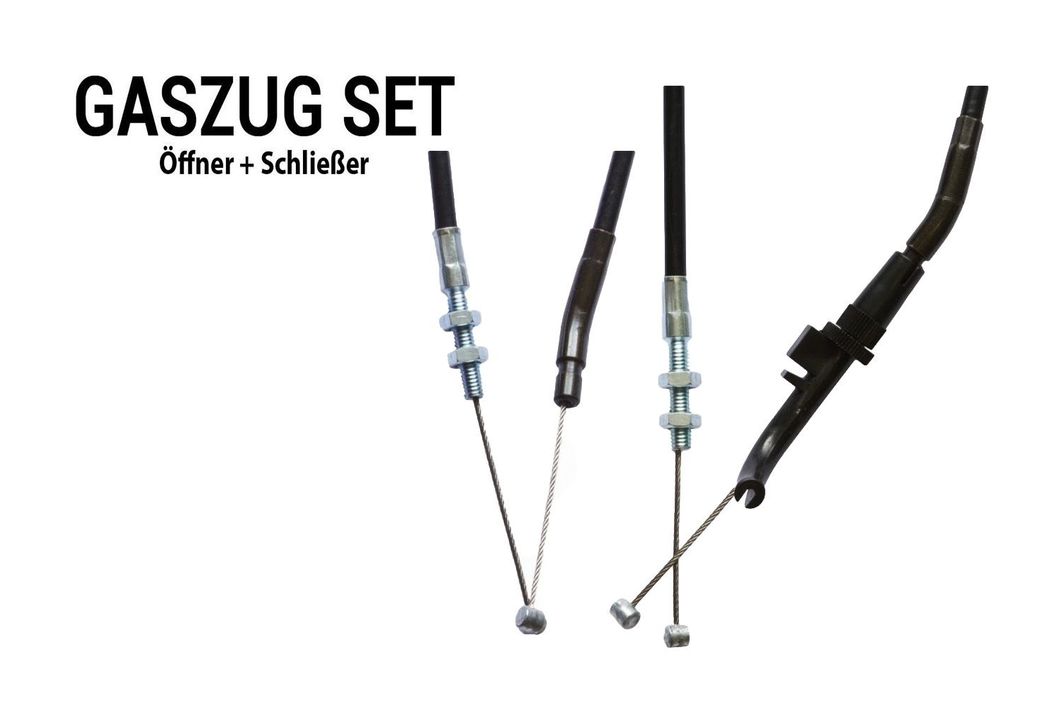 Gaszug Satz für Kawasaki ZX-10 1000 B Tomcat 1988-1990 ZXT00B Öffner A + Schließer B