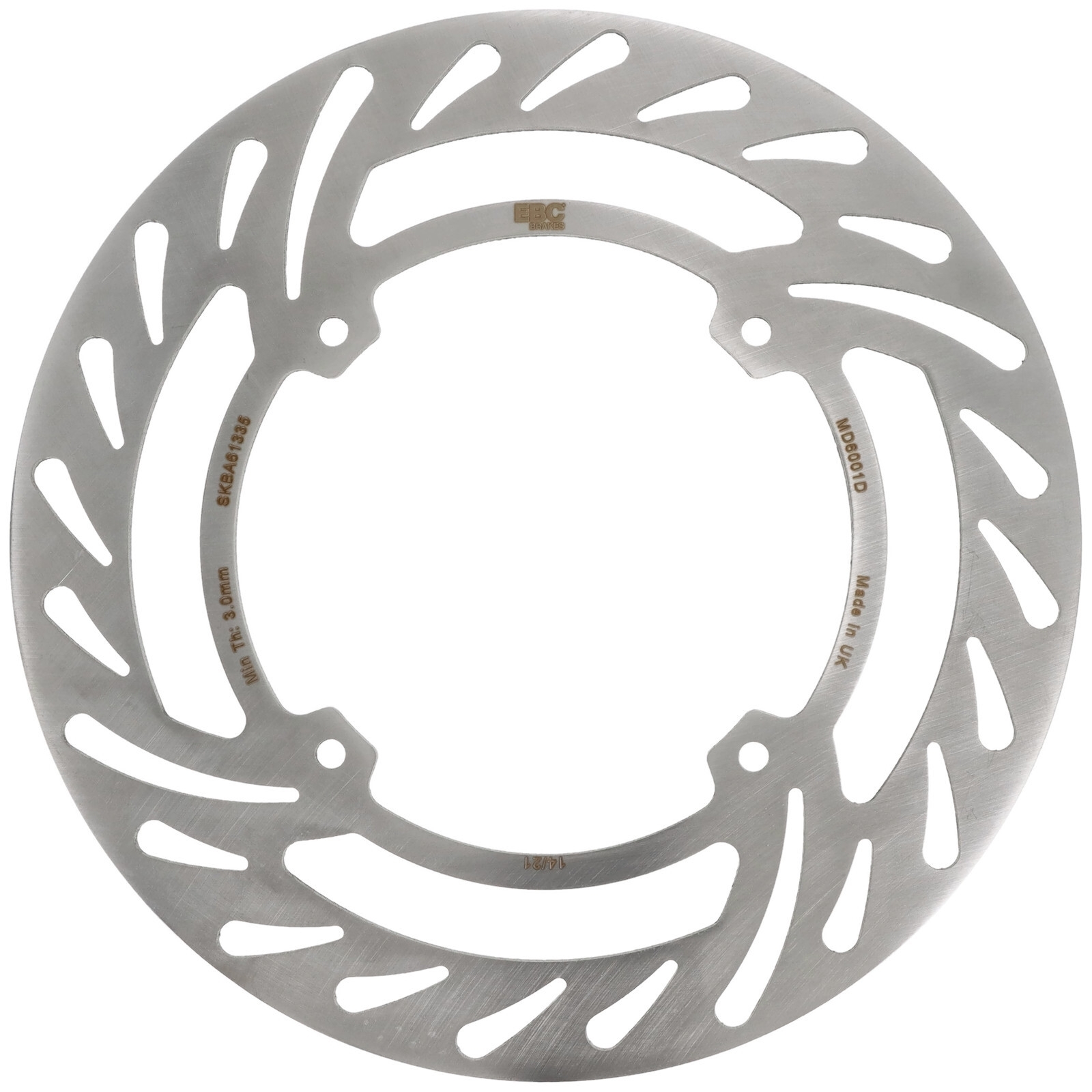 EBC MD6001D Bremsscheibe vorne für Honda CR CRF NX XLR NX XR XLR 125 250 400 500 600