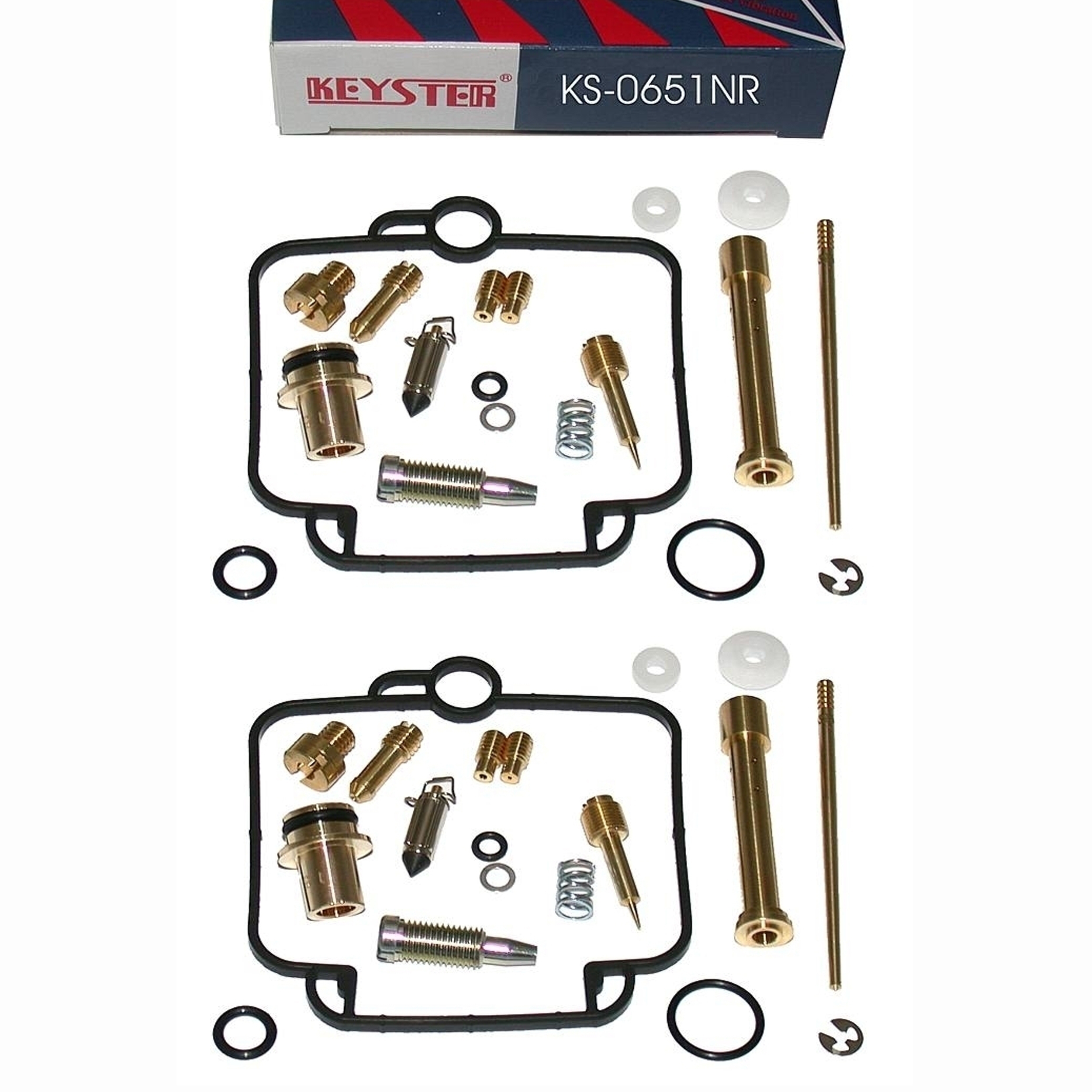 Keyster KS-0651NR Vergaser Reparatursatz komplett für Suzuki DR800 Big SR42B 1990