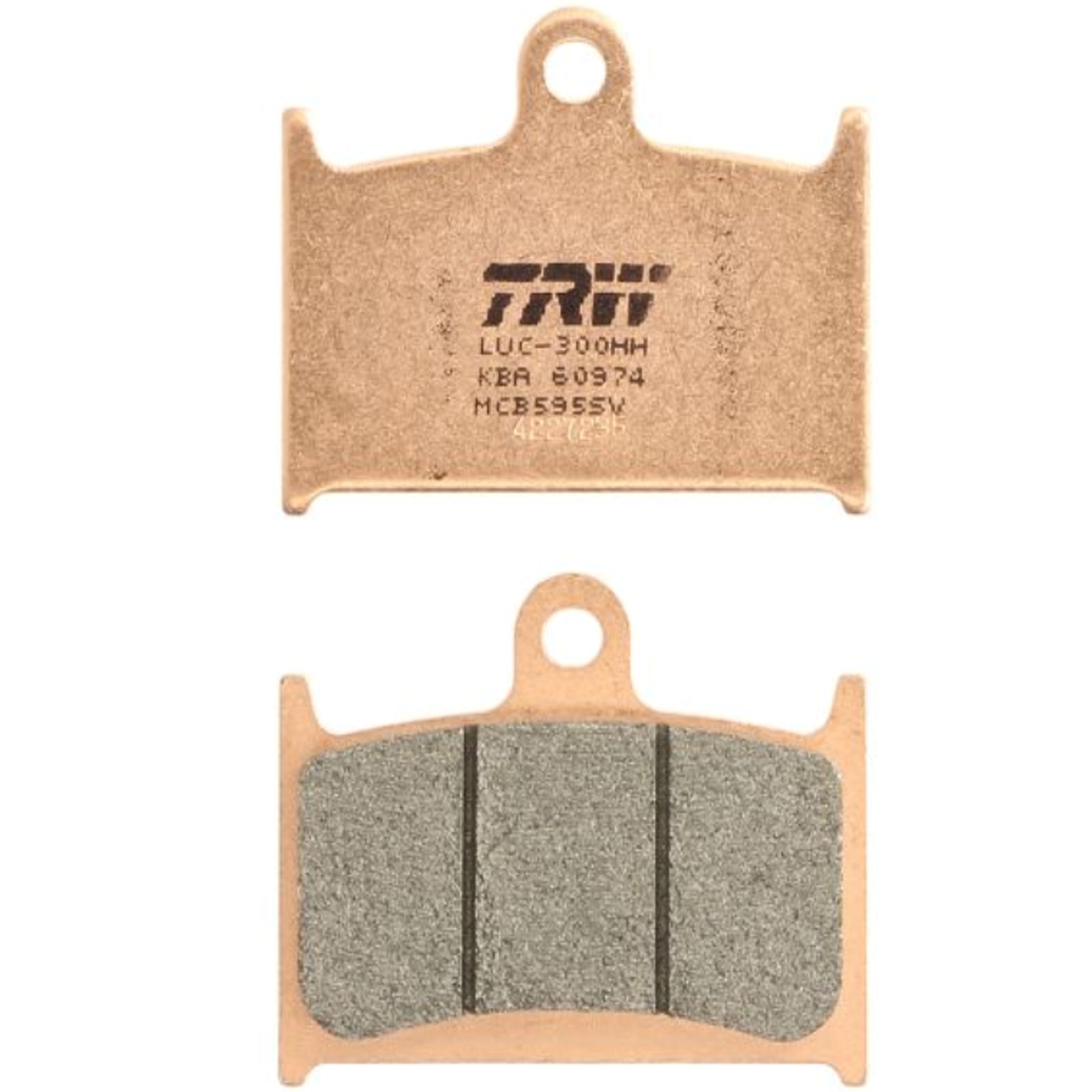 TRW MCB595SV Sinter Bremsbeläge vorne für Suzuki GSX-R Triumph Daytona Rocket Sprint MZ/MUZ 1000