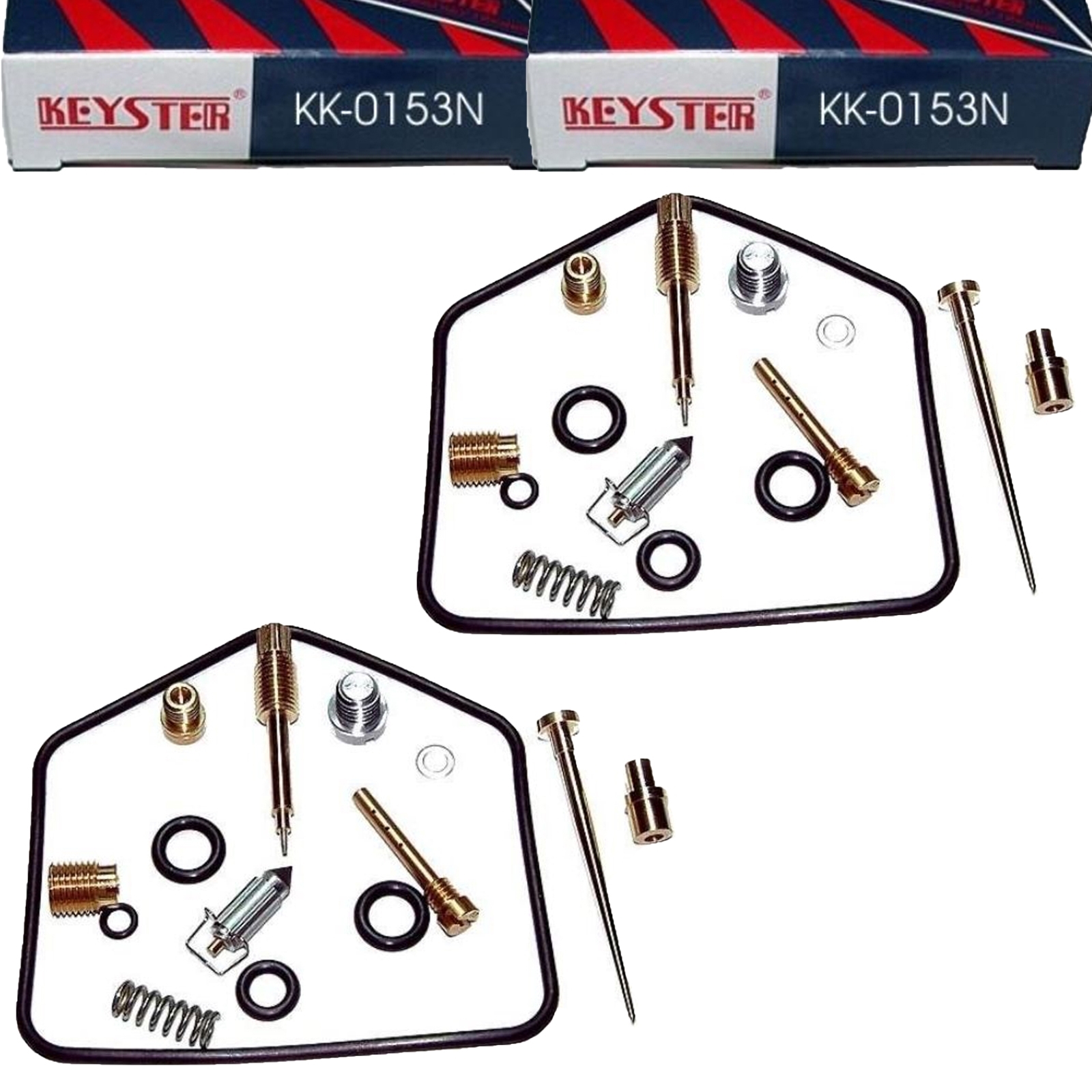 2x Keyster KK-0153N Vergaser Reparatursatz für Kawasaki Z 440 A Ltd 1980 - 1983 KZ440A
