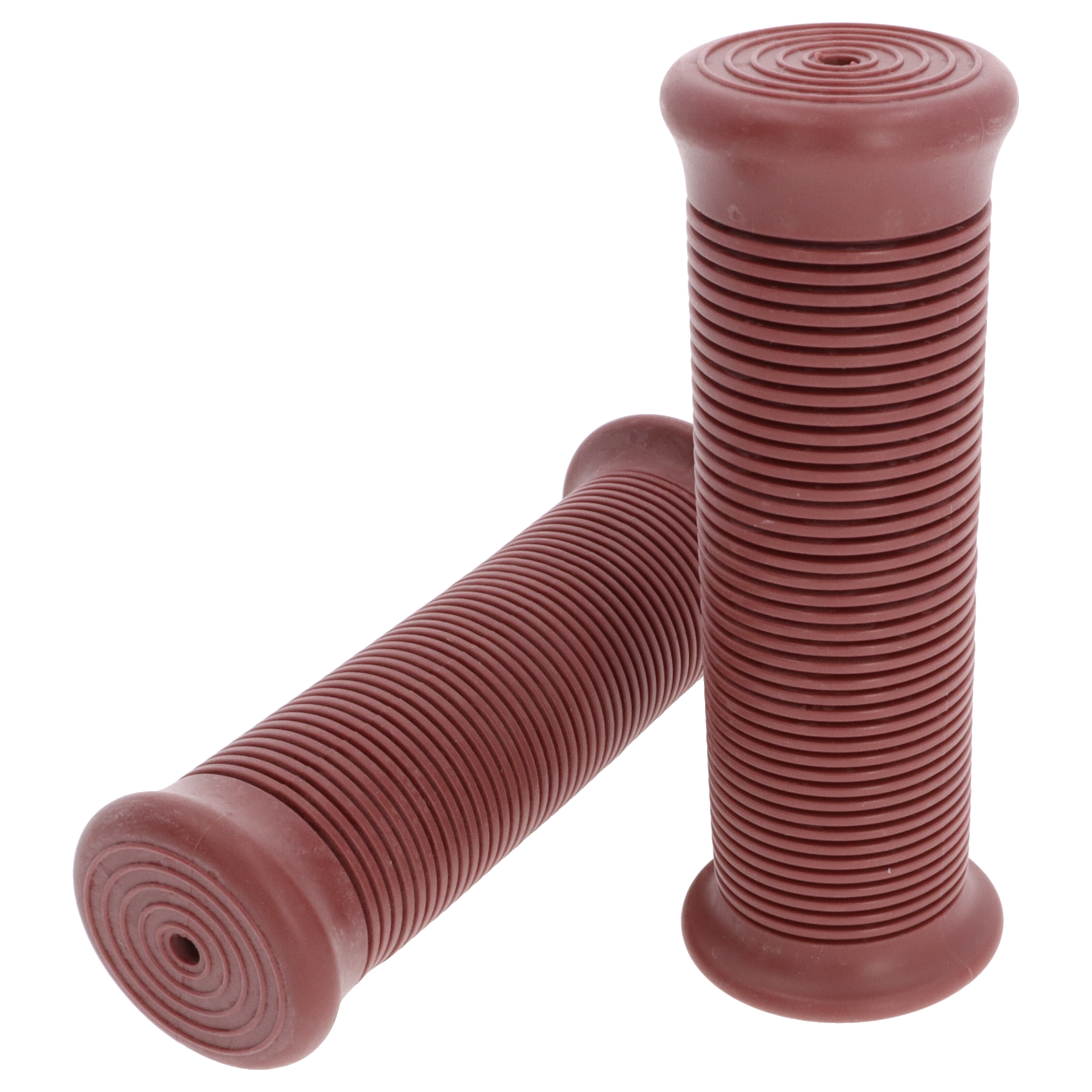 Griffgummi-Paar 22/25mm braun 7/8 Zoll Lenker 124mm Motorrad Roller Griffe