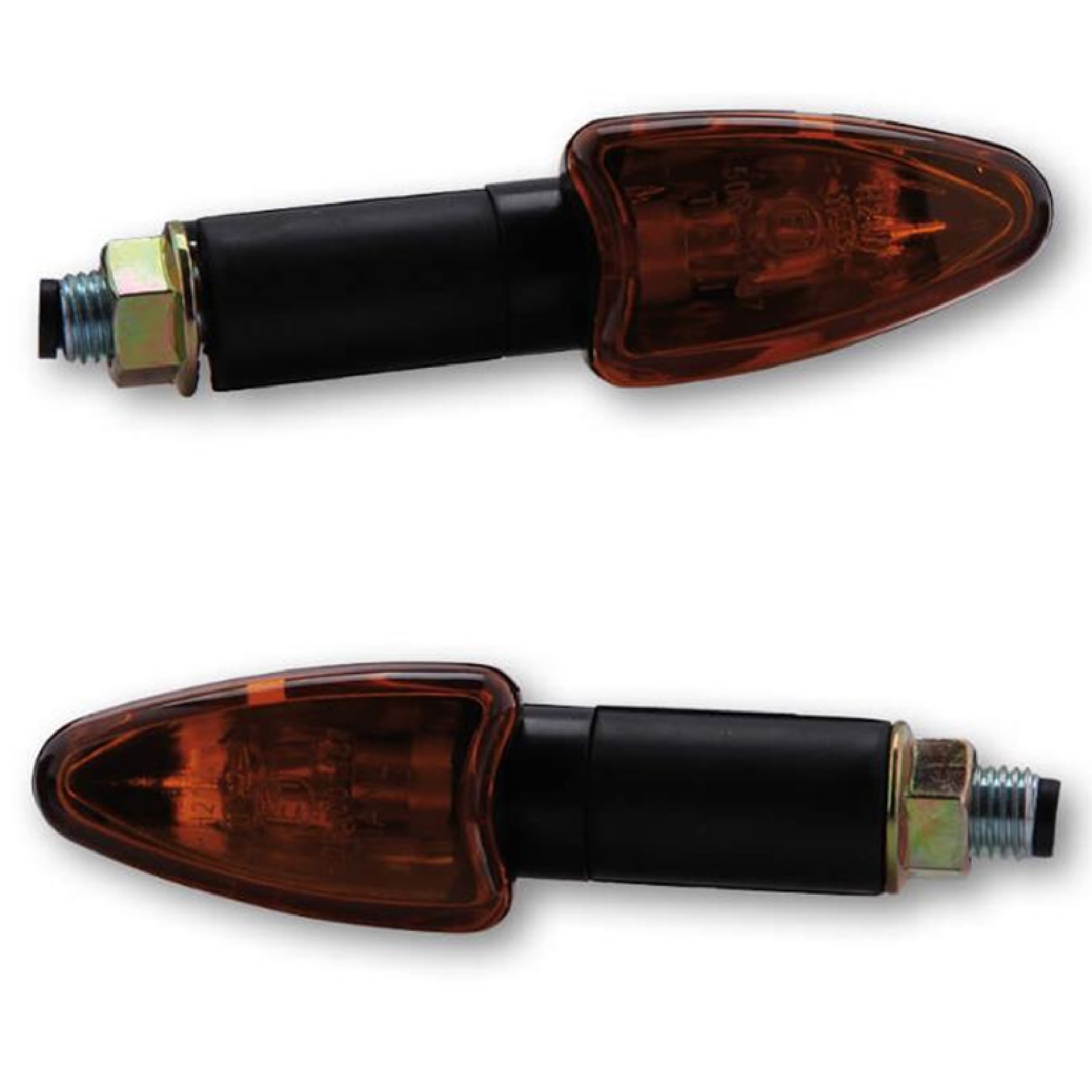 Blinkerleuchten Paar für vorne und hinten aus Kunststoff in schwarz für viele Fahrzeuge