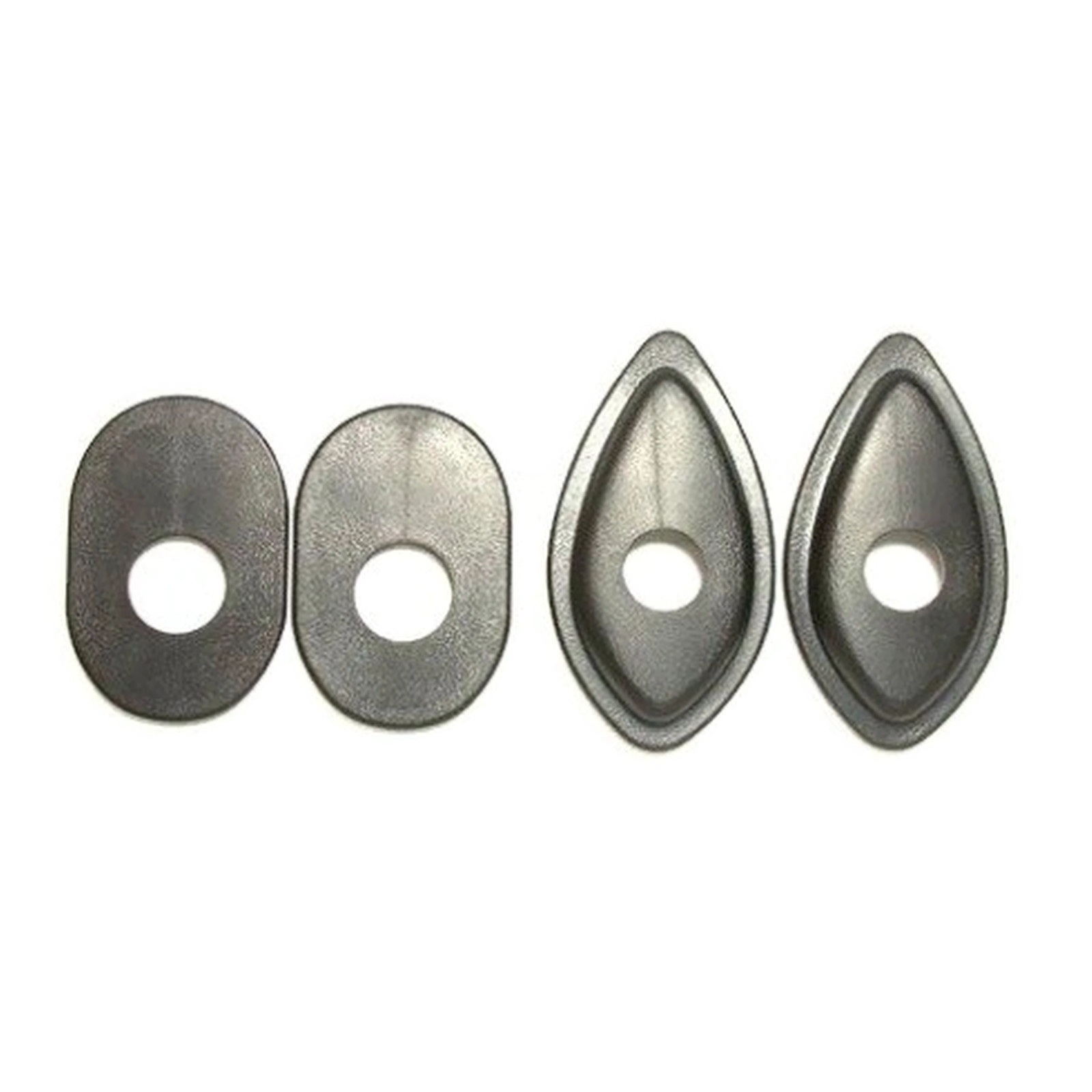 Blinkeraufnahme Adapterplatte schwarz für Honda CB600 CB900 CB1300 CBR600 CBR900