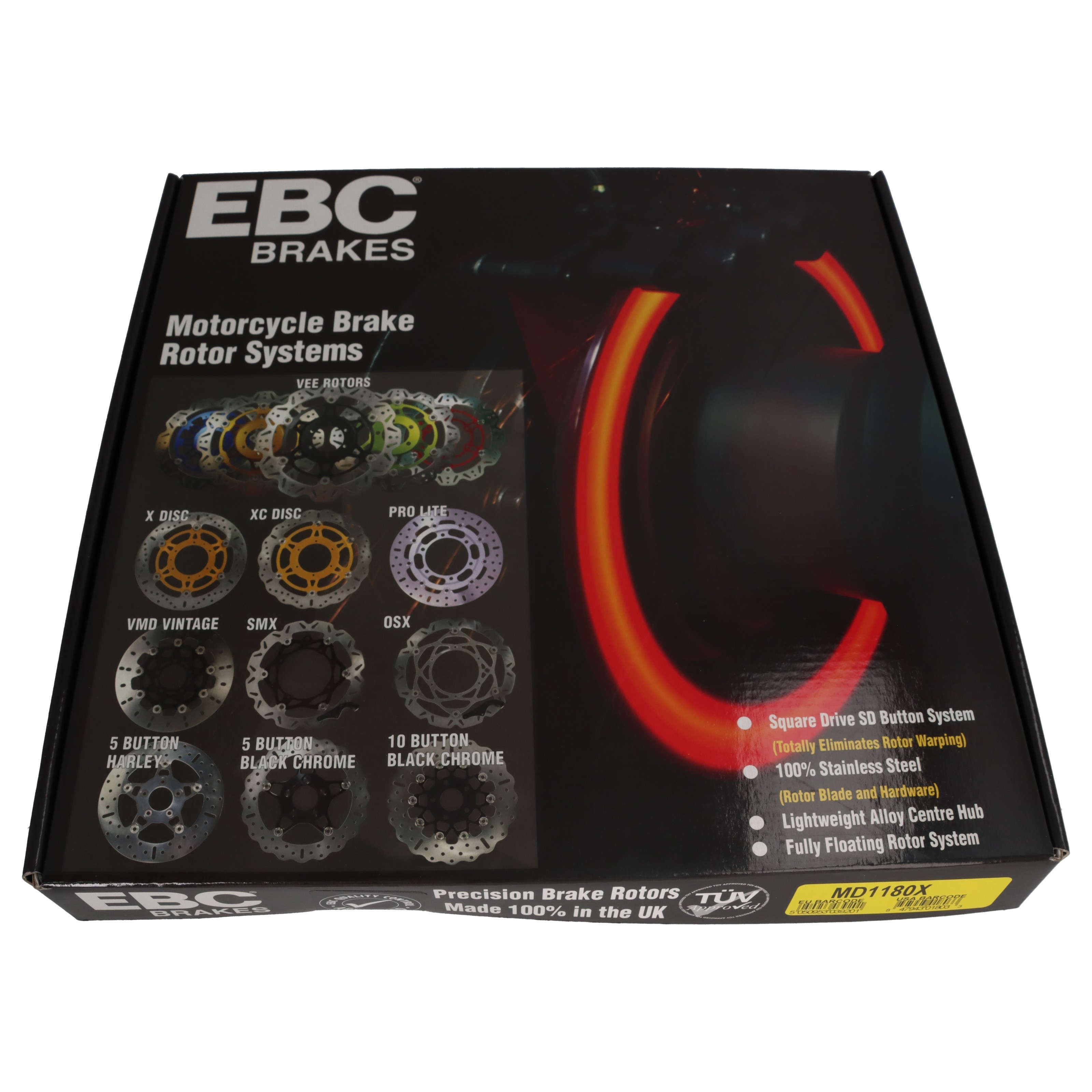 EBC Bremsscheibe MD1180X Honda CBR 250 RA MC41B R MC41A 300 RA NC51B