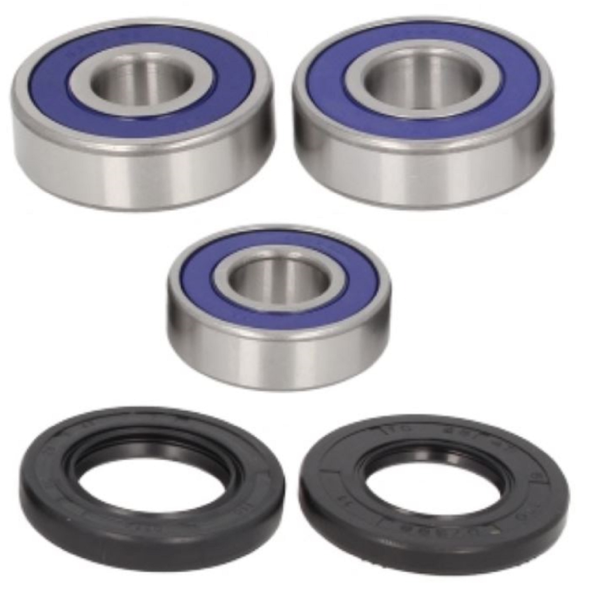 All Balls Racing 25-1232 Radlager Satz hinten für Honda CB 450 S CMX 450 GB 500 XBR 500 Hyosung ST 700 i