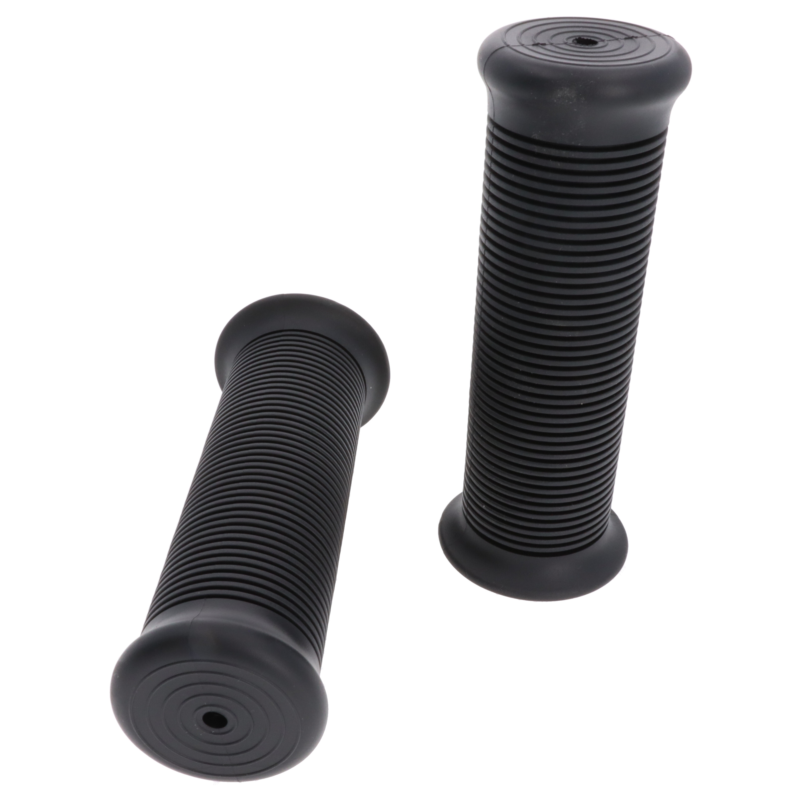 Griffgummi-Paar 22/25mm schwarz 7/8 Zoll Lenker 124 mm Motorrad Roller Griffe