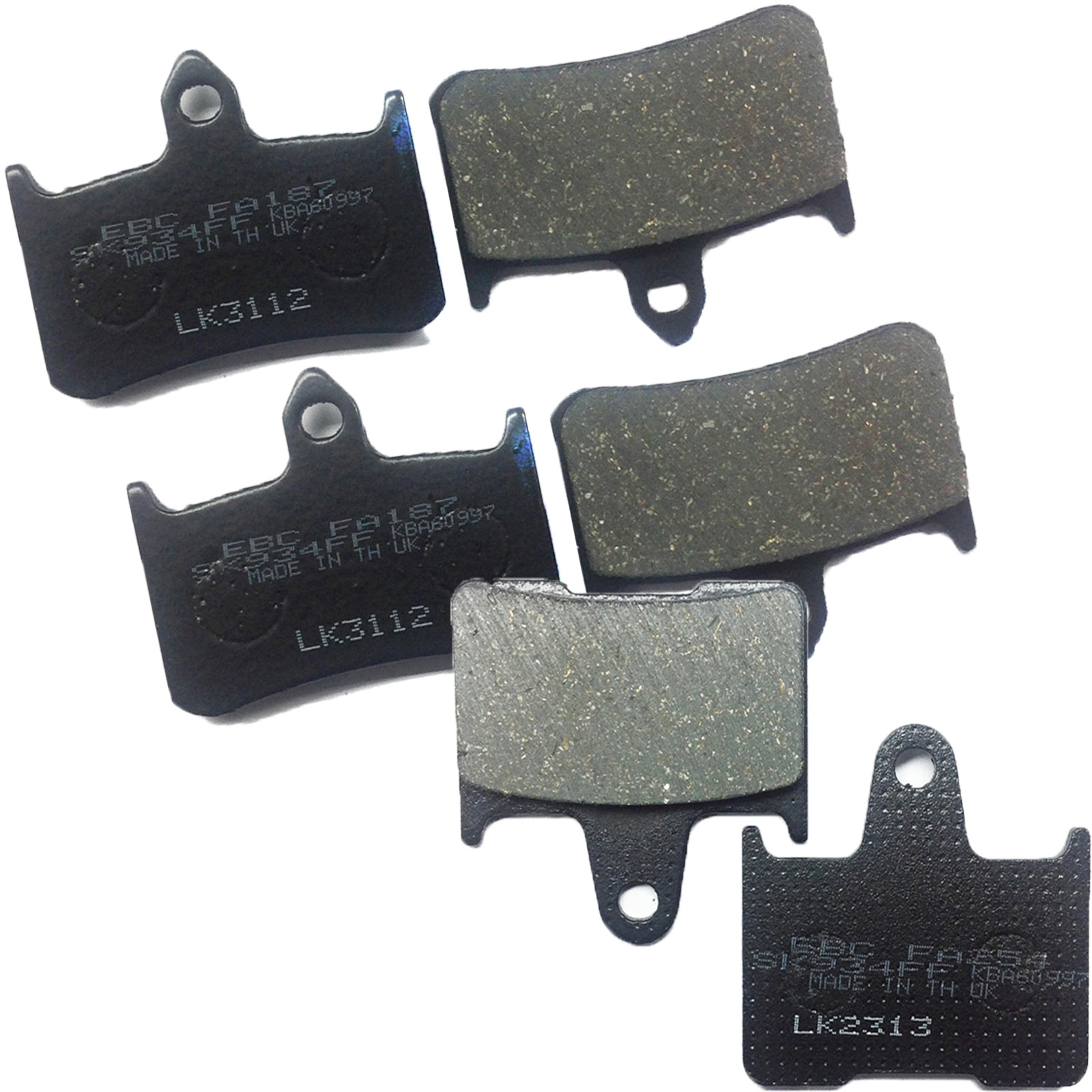 EBC Bremsbelagsatz für Honda CB-X4 1300 CB1300 1997 - 2000 vorne + hinten