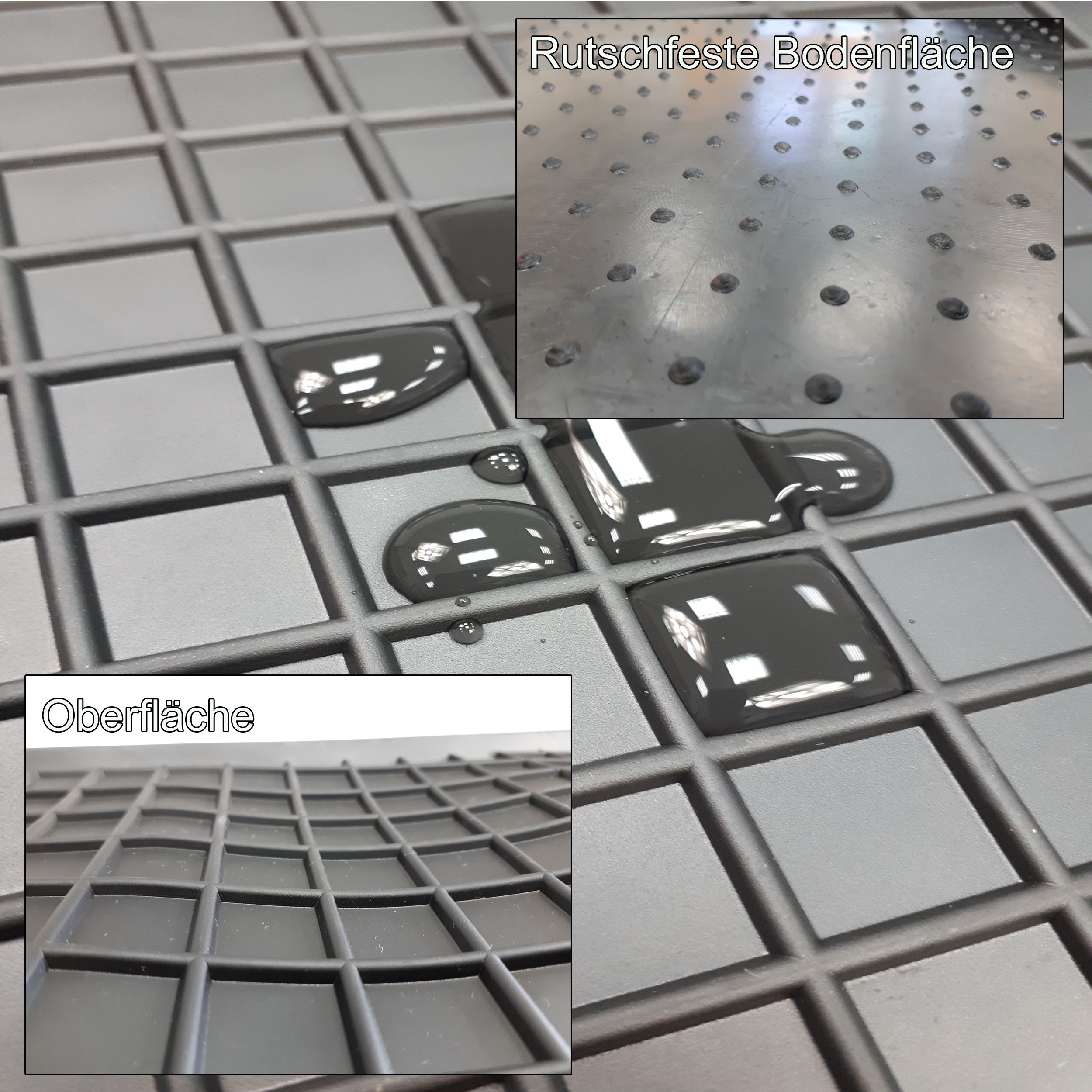 Premium Fußmatten-Set