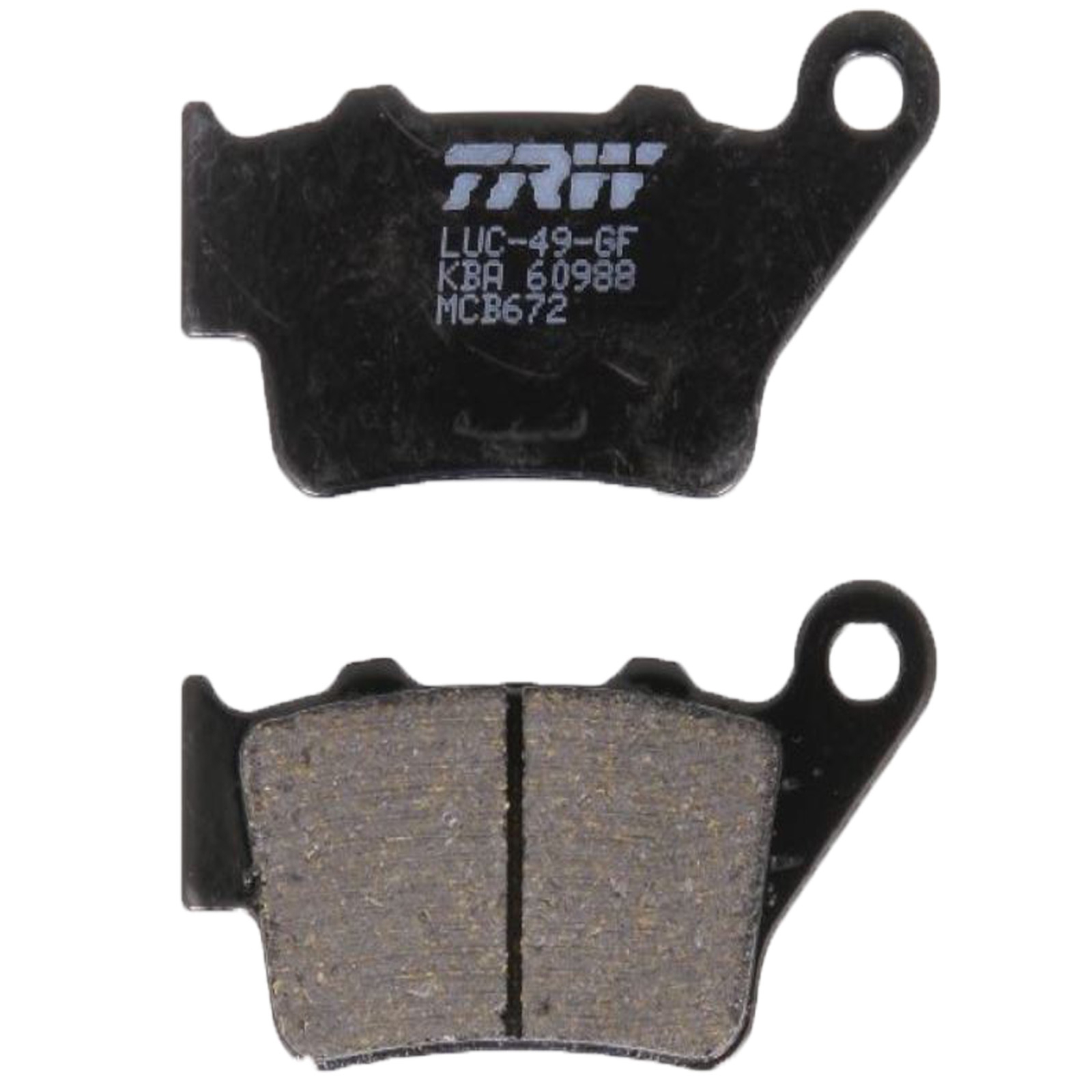 TRW Bremsbelagsatz für BMW F700 GS F750 GS F800 GS F850 GS vorne+hinten
