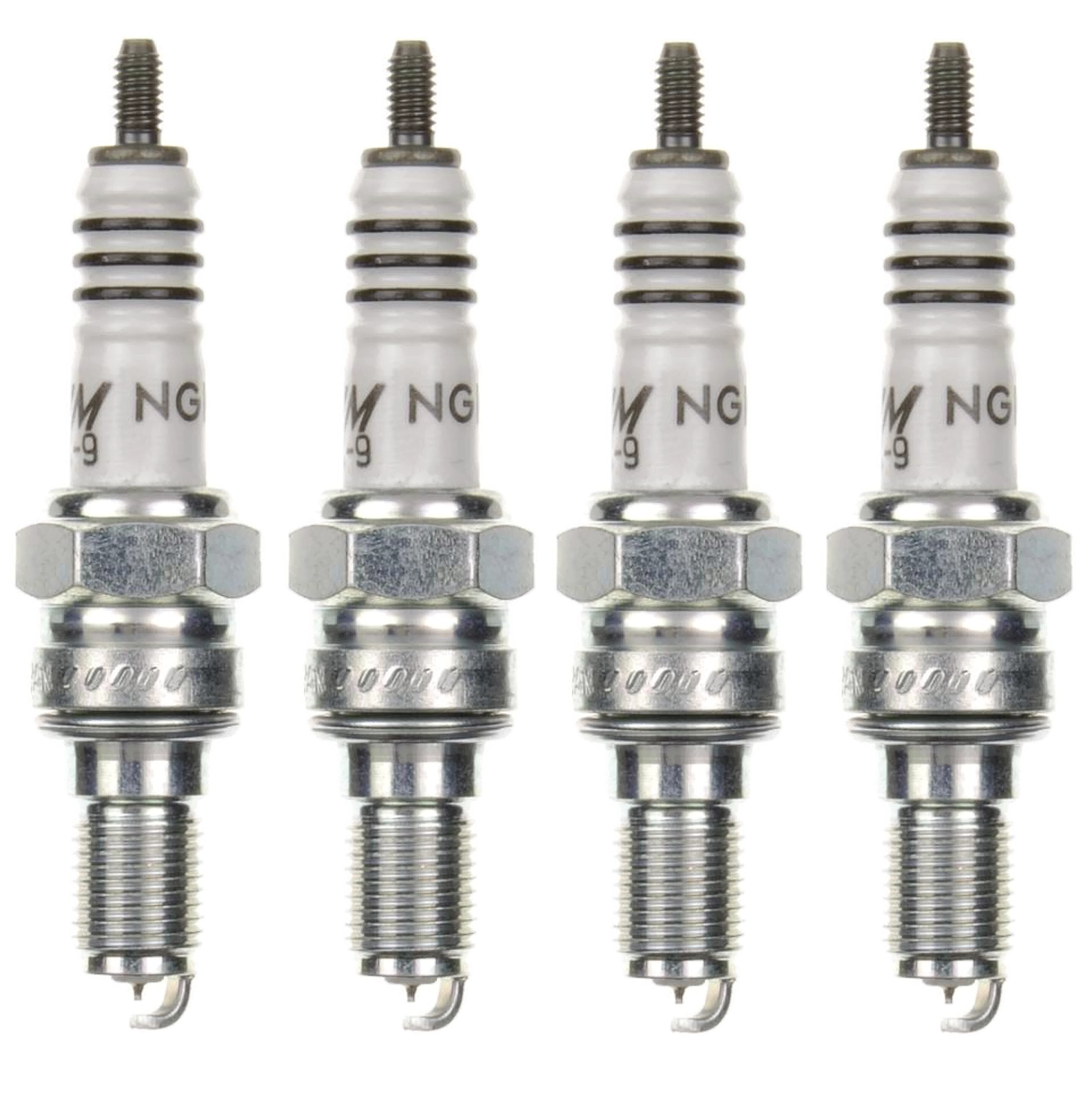 4X NGK CR8EHIX-9 Zündkerze für Honda CB 400 SF 900 F 1100 SF CBF CBR ST VF VFR