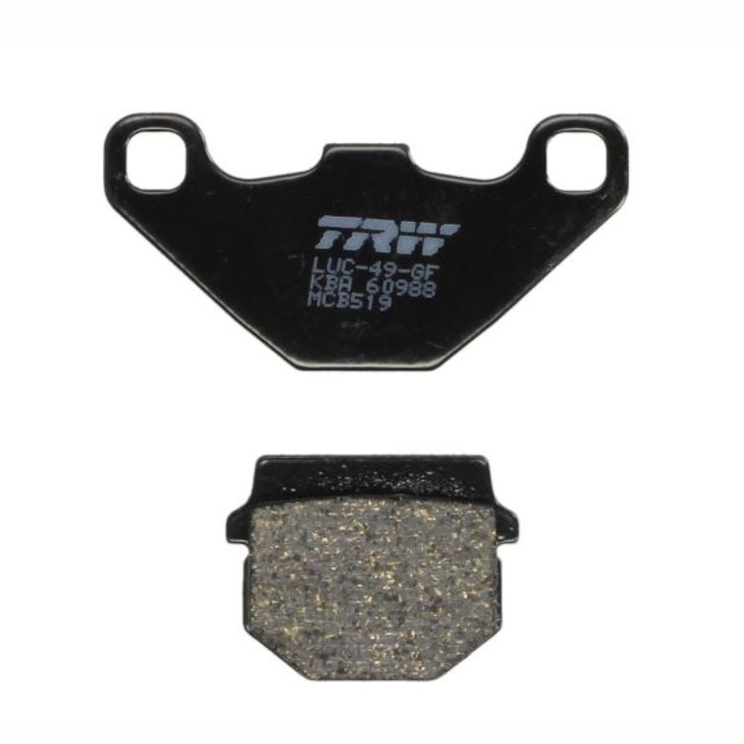 TRW MCB519 Bremsbeläge für Peugeot Speedfight Kisbee Sky Aprilia Ering Keeway Sachs Kawasaki TGB