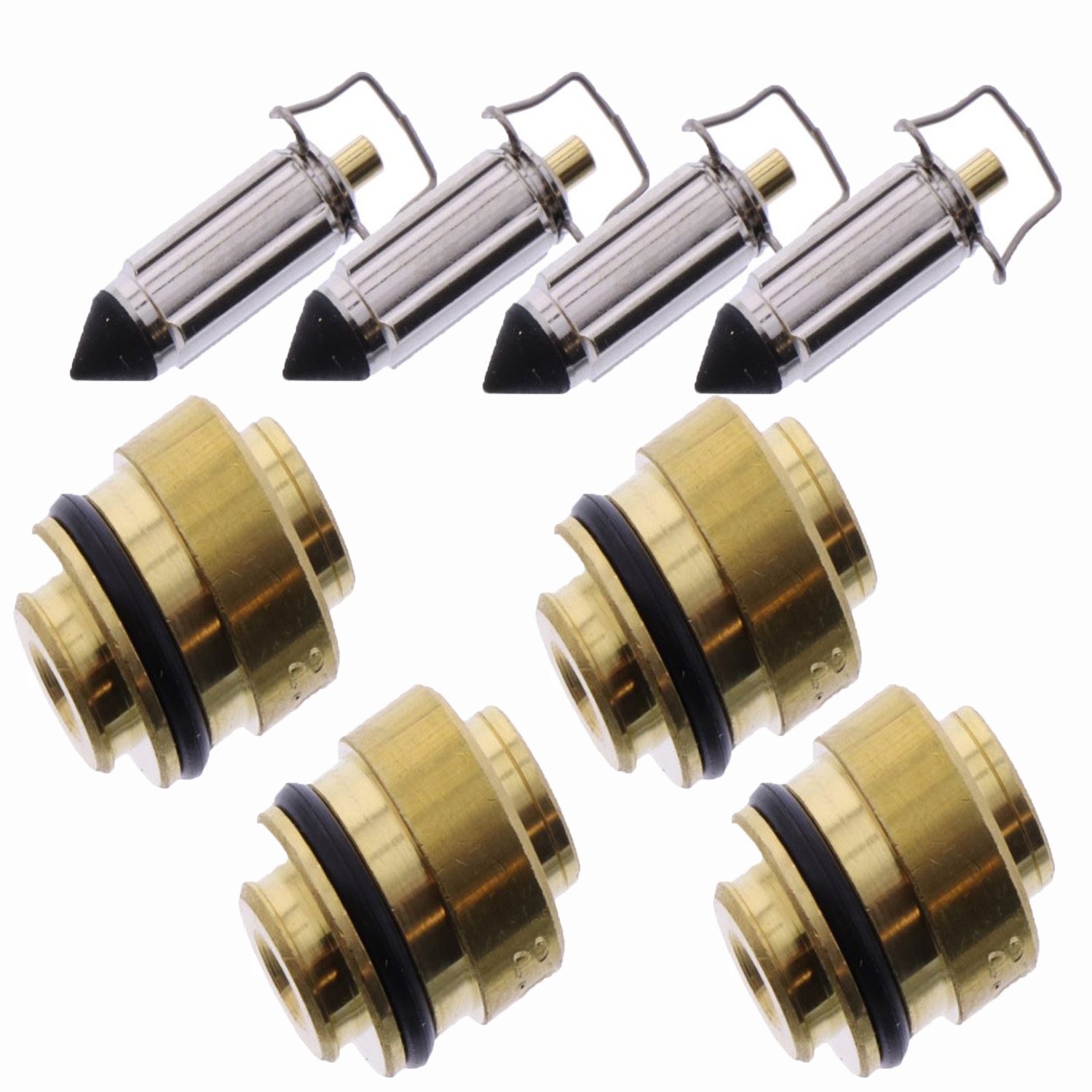 4x Schwimmernadel mit Sitz für Kawasaki Ninja ZX-7RR 750 N 1996-1999