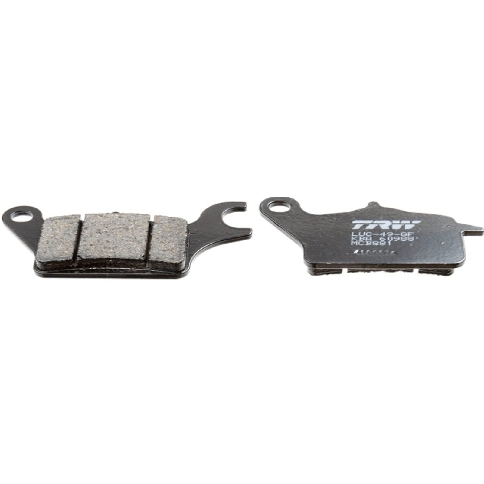 TRW MCB881 Bremsbeläge vorne links für Yamaha Tricity MW125 2014 - 2016 MWS125 A 2017-2019