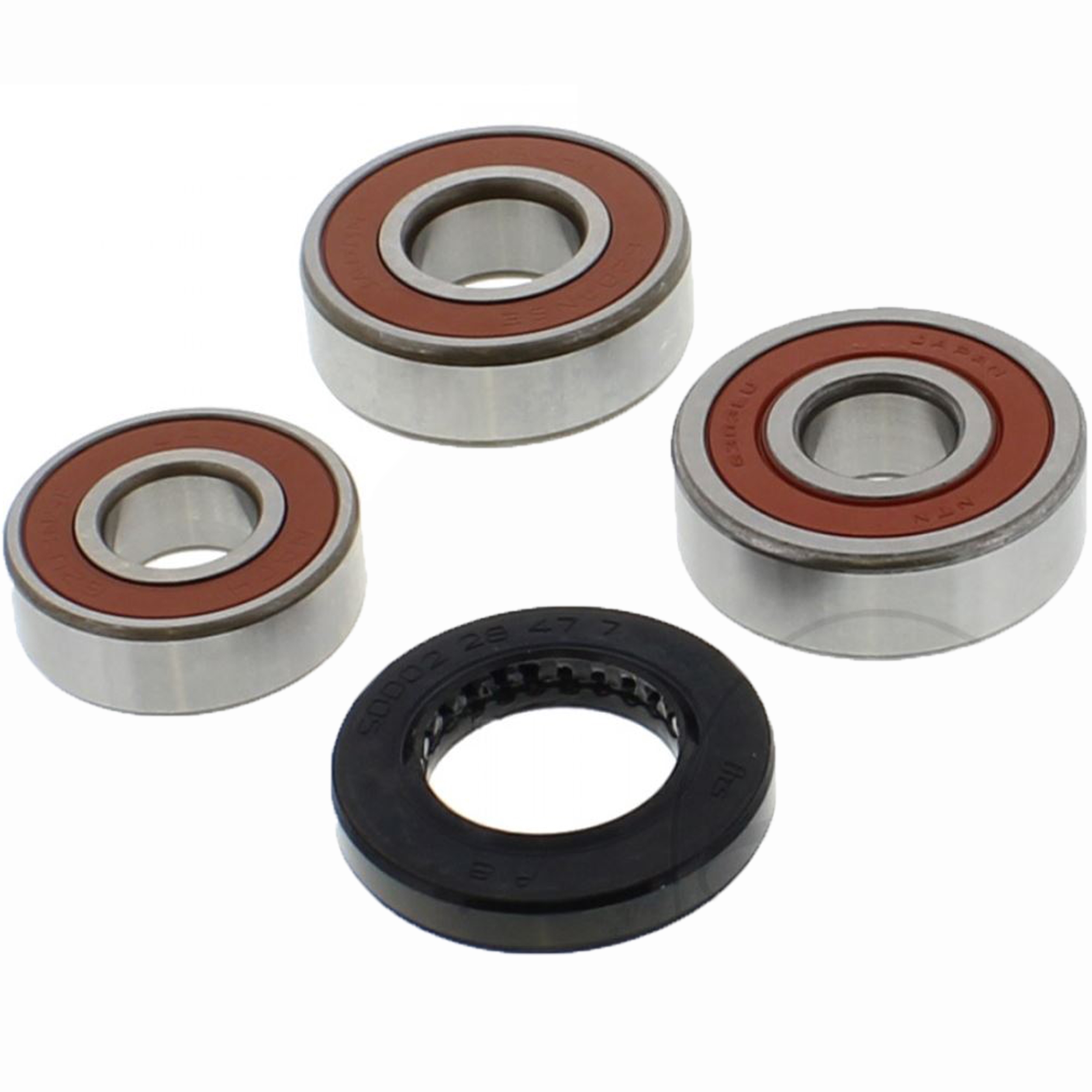 Tourmax WBK-117 Radlager Satz hinten für Honda CB450S GB500 Clubman XBR500 Gussrad Speichenrad