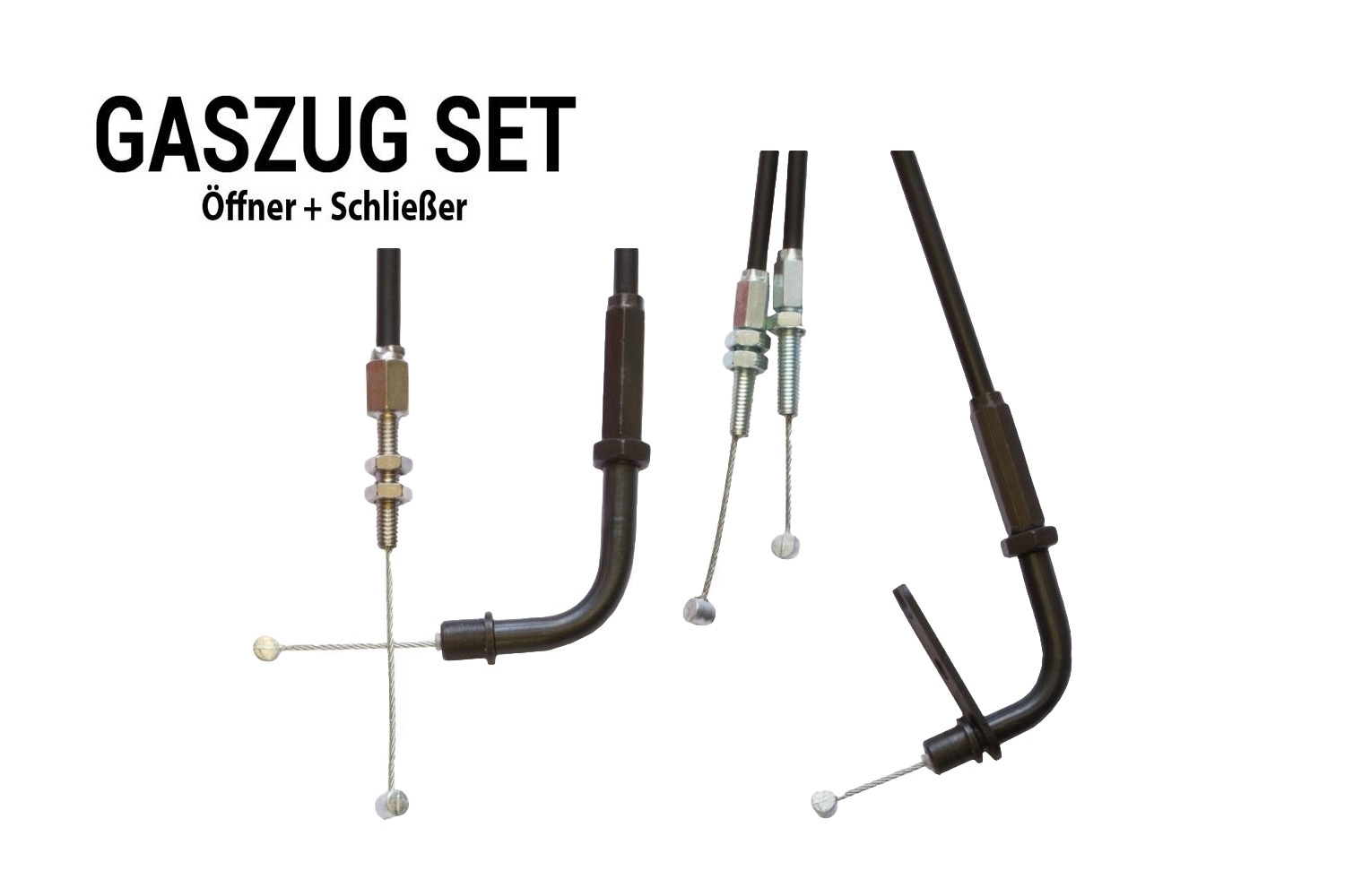 Gaszug Satz für Suzuki VZ 800 Marauder 1997-2003 Öffner A + Schließer B