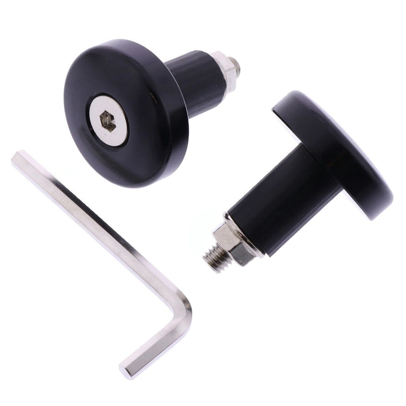 JMP 012242411 Lenkerenden Lenkergewichte 42g Aluminium schwarz