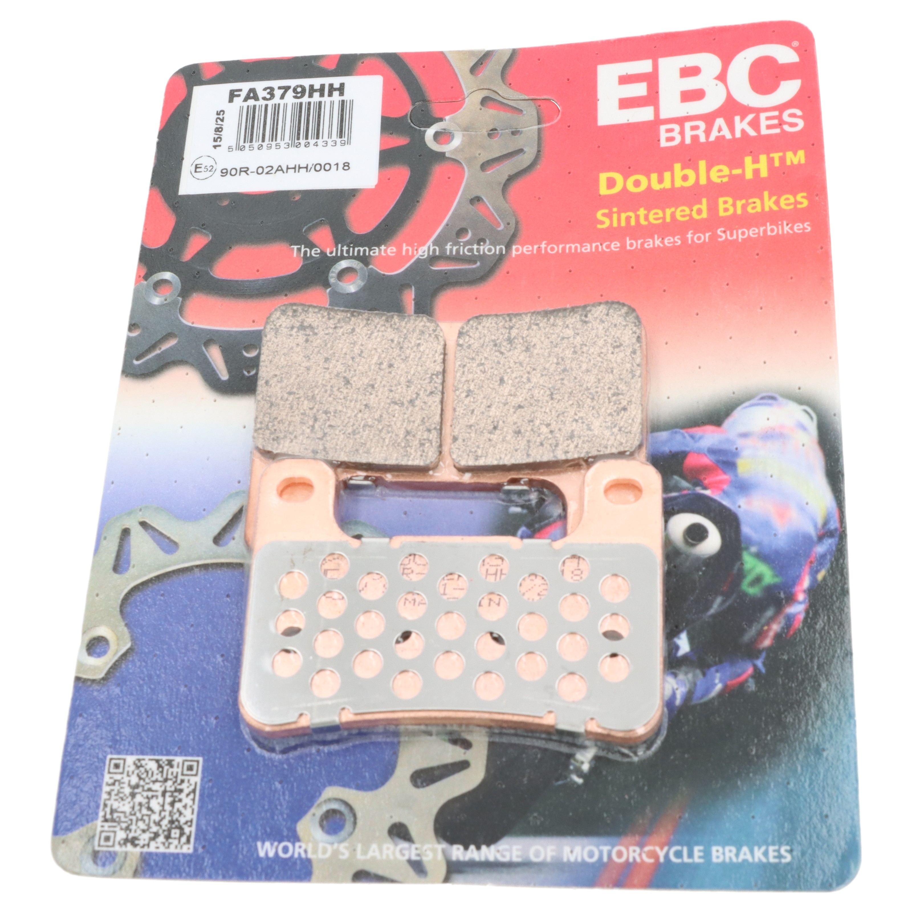 2x EBC FA379HH Sintermetall Bremsbeläge vorne für Suzuki GSX-R GSX DL Kawasaki Z ZX-10R KLZ Ninja