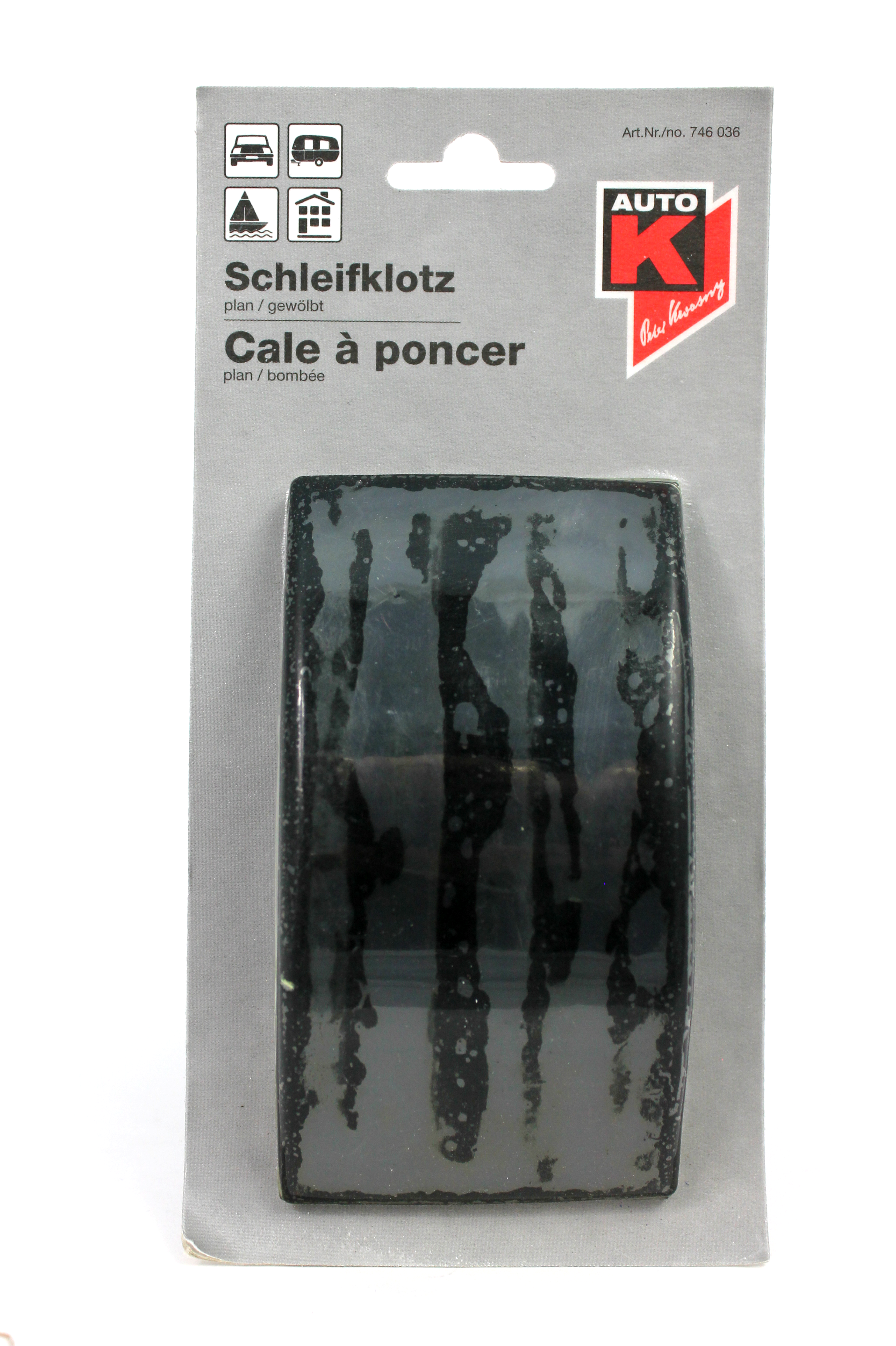 Kwasny Auto K Schleifklotz plan/gewölbt 746036