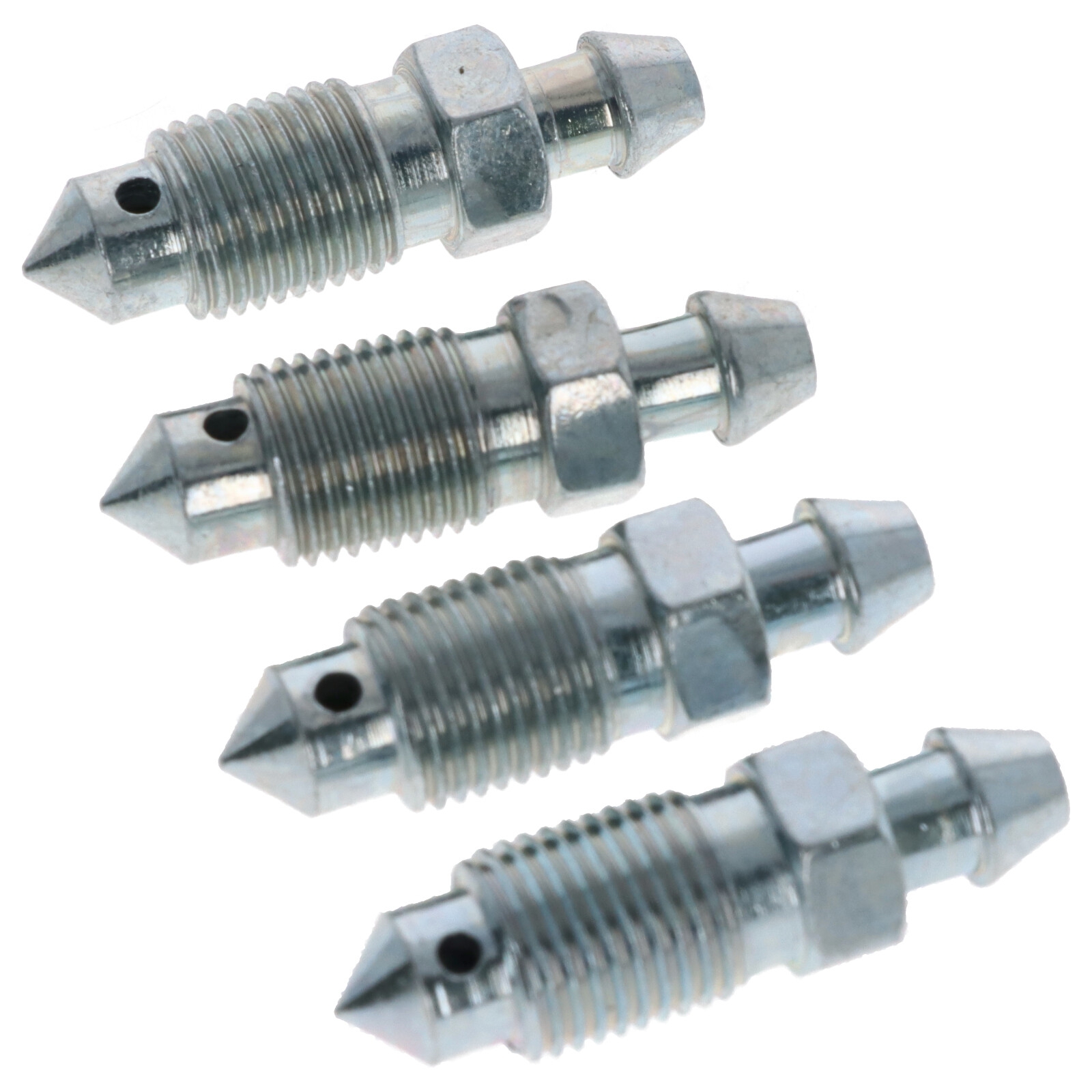 4x Quick Brake 0017-4 Bremsen Entlüfterschraube Entlüftungsventile M10x1x34 mm SW10