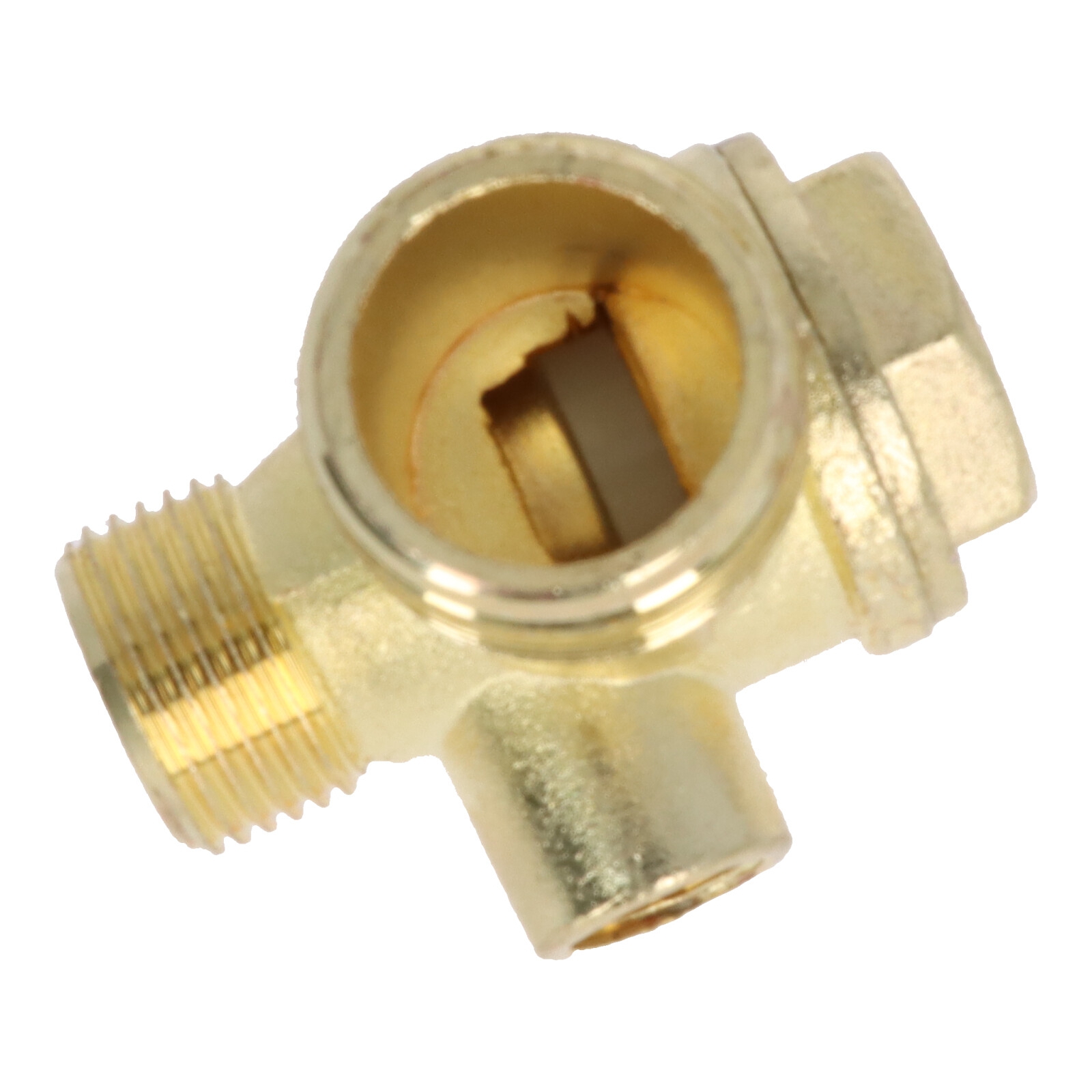 Rückschlagventil für Kompressoren 1/4" 3/8" 1/2" Kompressorventil Messing