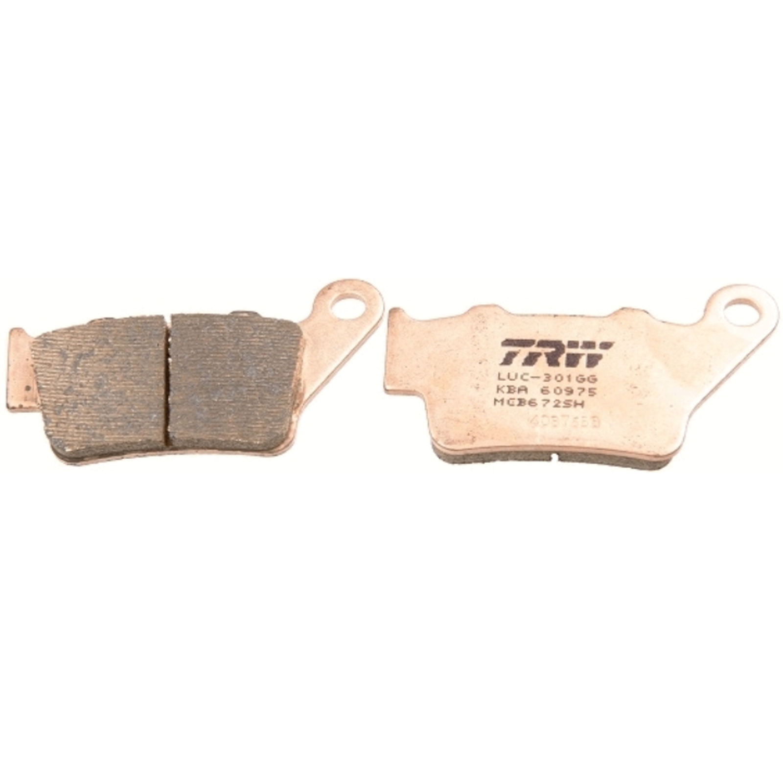 TRW MCB672SH Sinter Bremsbeläge für BMW F650 F800 F700 F750 S1000 Ducati Honda Husaberg KTM