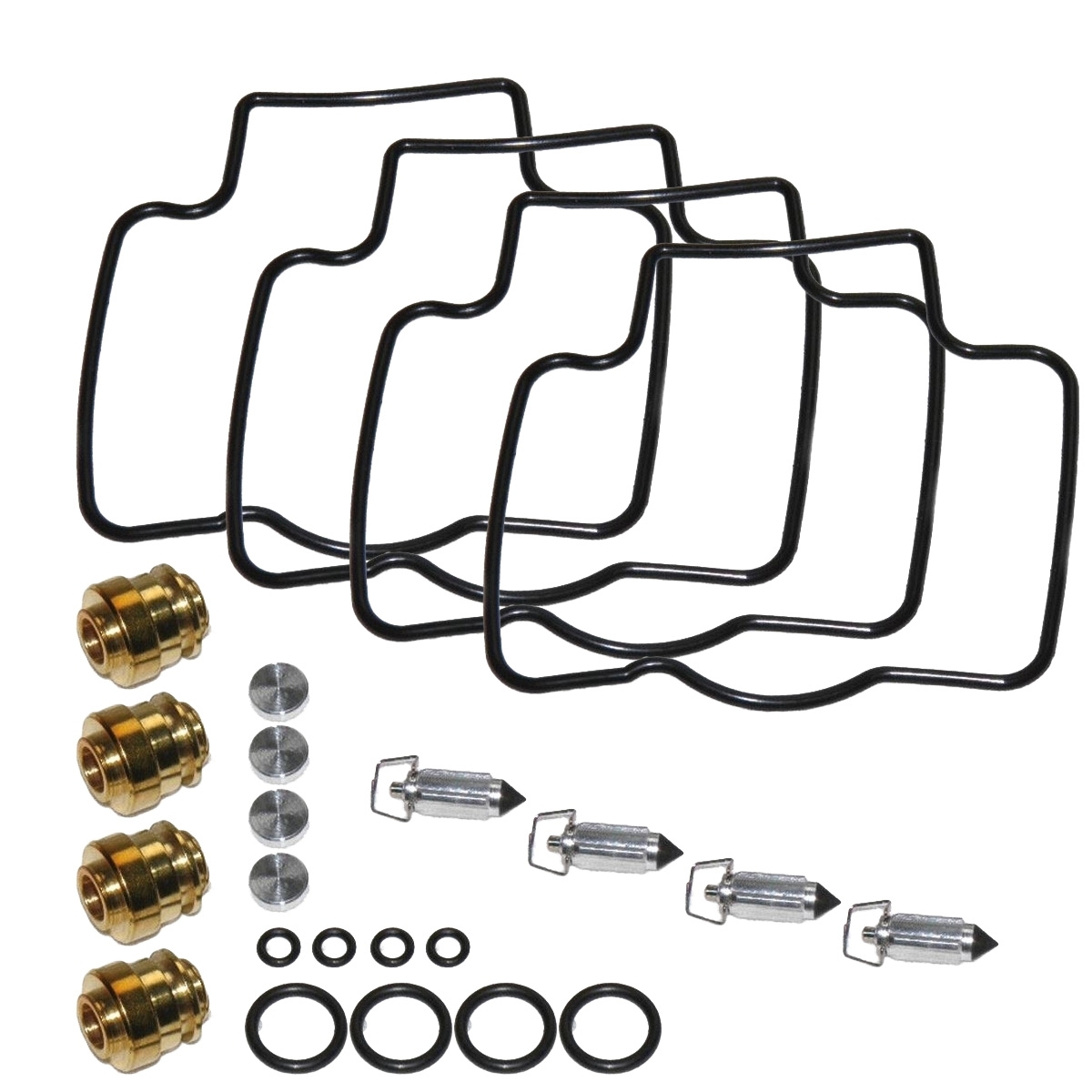 4x Vergaser Reparatursatz für Kawasaki ZX-10 ZX-9R Ninja ZXR 750