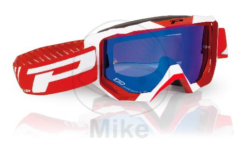 Progrip Brille MOTO Multilayer 3200 rot