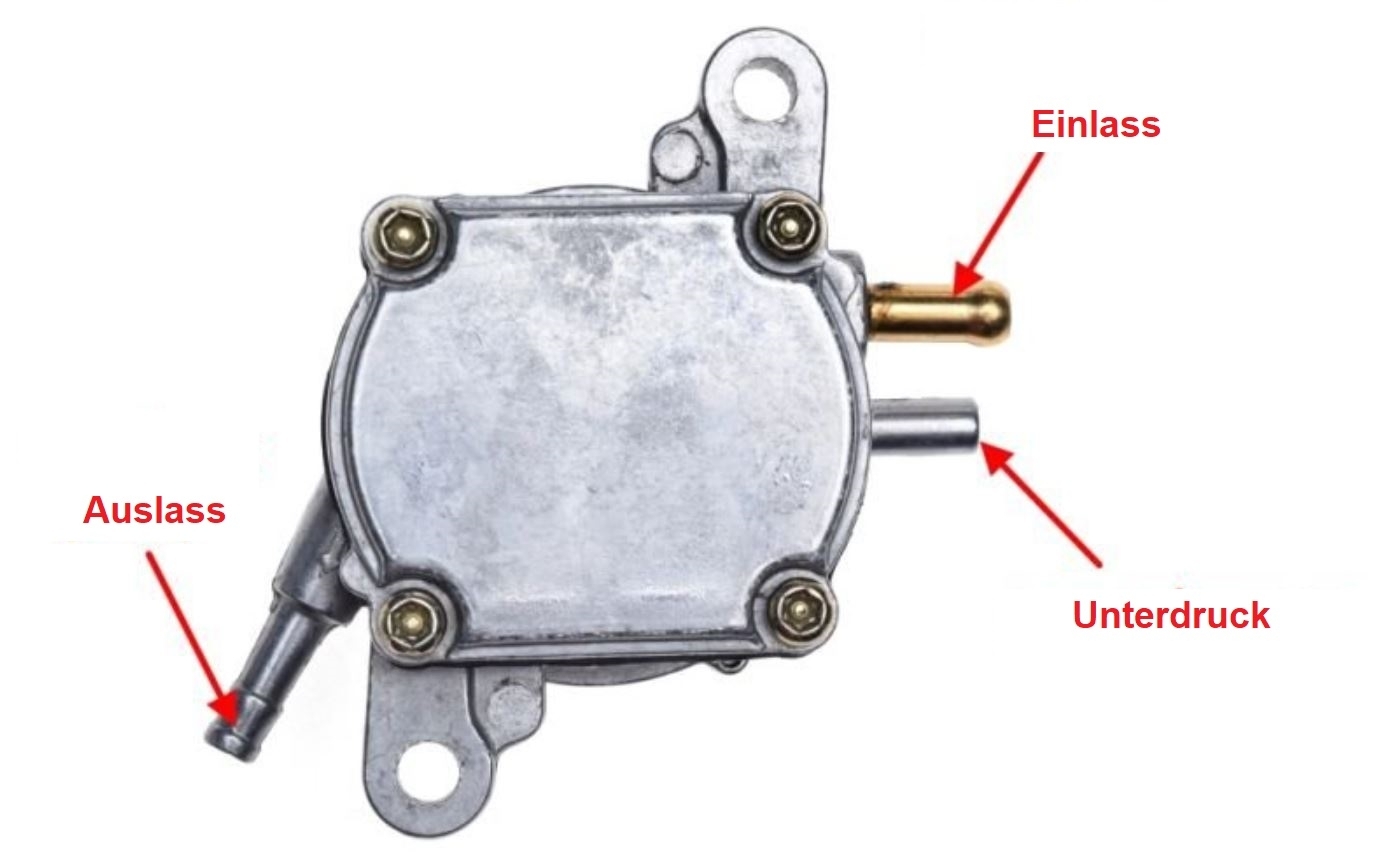 Unterdruck Kraftstoffpumpe Benzinpumpe für Kymco Grand Dink New Dink SYM Jet Euro X